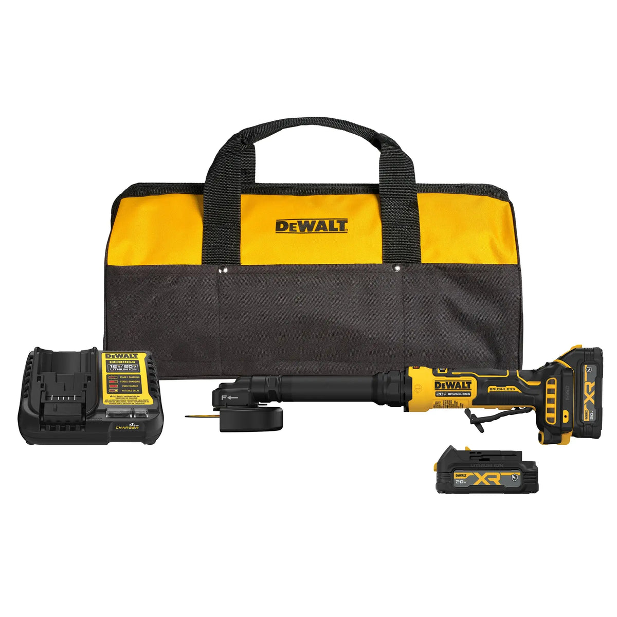 DeWalt DCG432XGE2 ATOMIC 20V MAX Ext 4" Cut-Off Tool - 1.7AH Kit - image 1