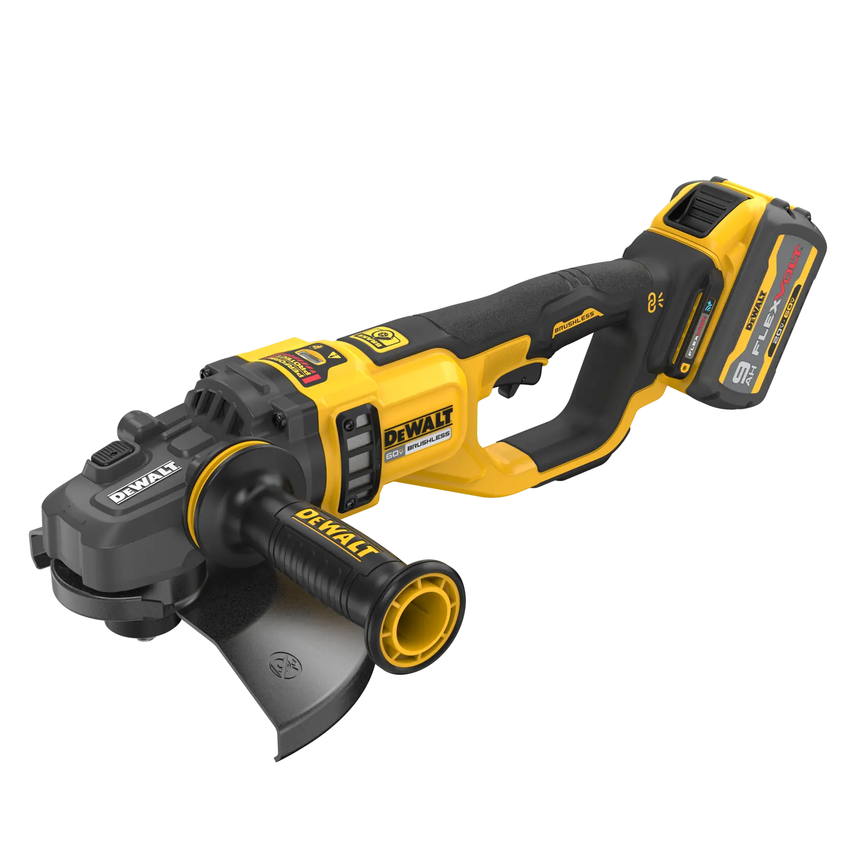DeWalt DCG460X2 60V MAX 7-in - 9-in Large Angle Grinder - image 3