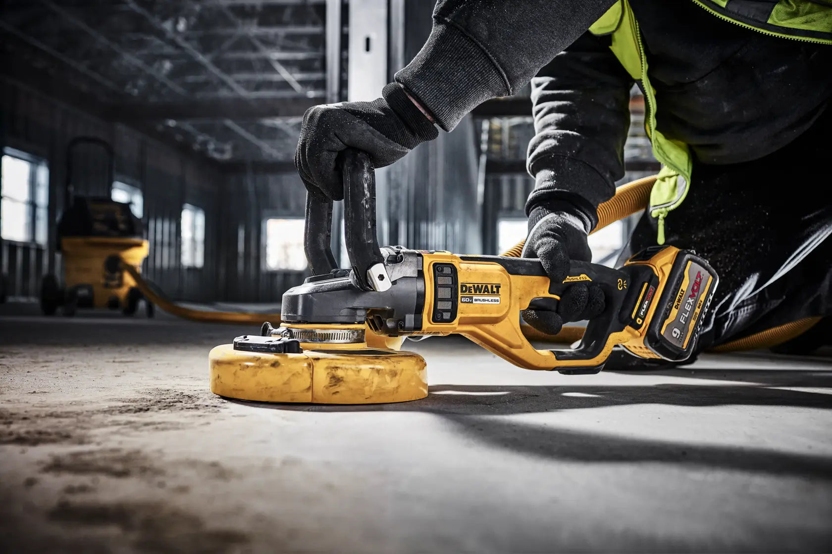 DeWalt DCG460X2 60V MAX 7-in - 9-in Large Angle Grinder - image 10
