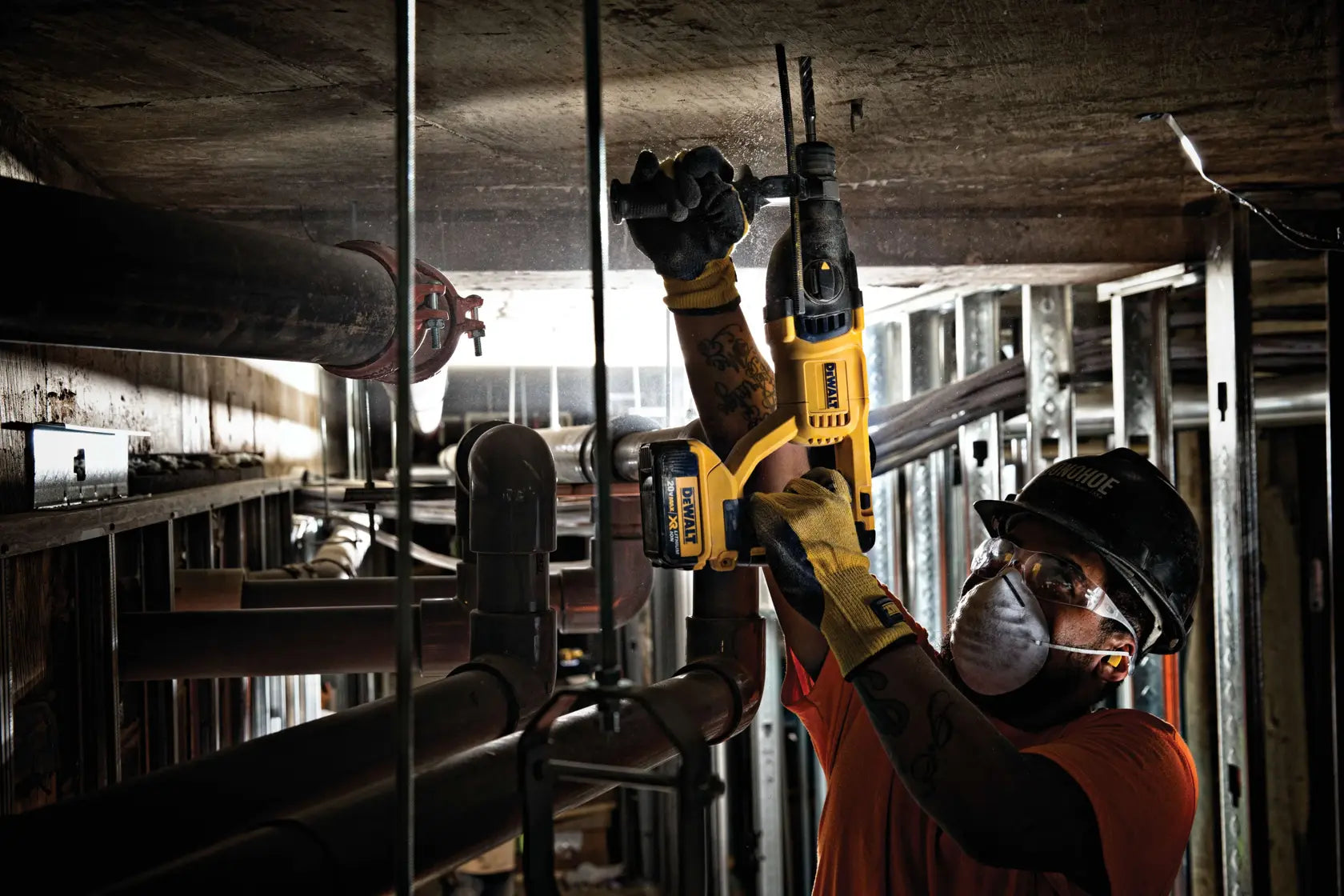 DeWalt DCH133B 20V MAX 1-in Brushless Cordless SDS PLUS D-Handle Rotary Hammer (Tool Only) - image 6