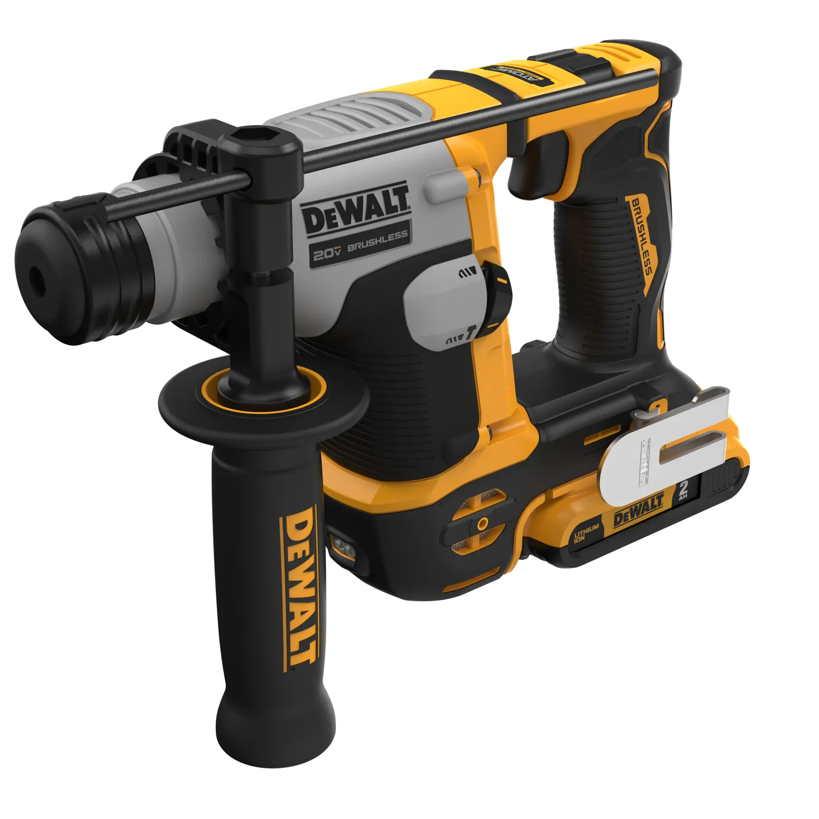 DeWalt DCH172D2 ATOMIC 20V MAX 5/8-in Brushless Cordless SDS PLUS Rotary Hammer Kit - image 3