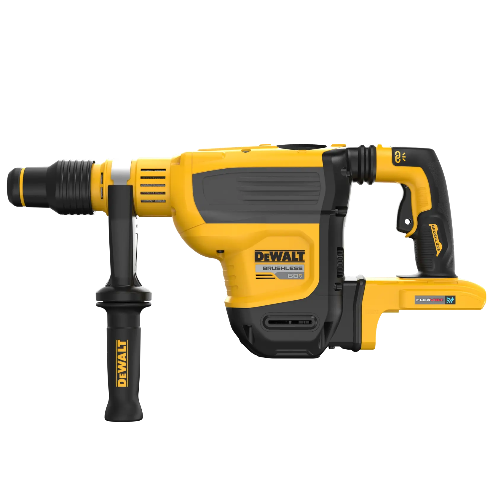 DeWalt DCH614B 60V MAX Brushless Cordless 1-3/4" SDS Max Combination Rotary Hammer, Tool Only - image 2