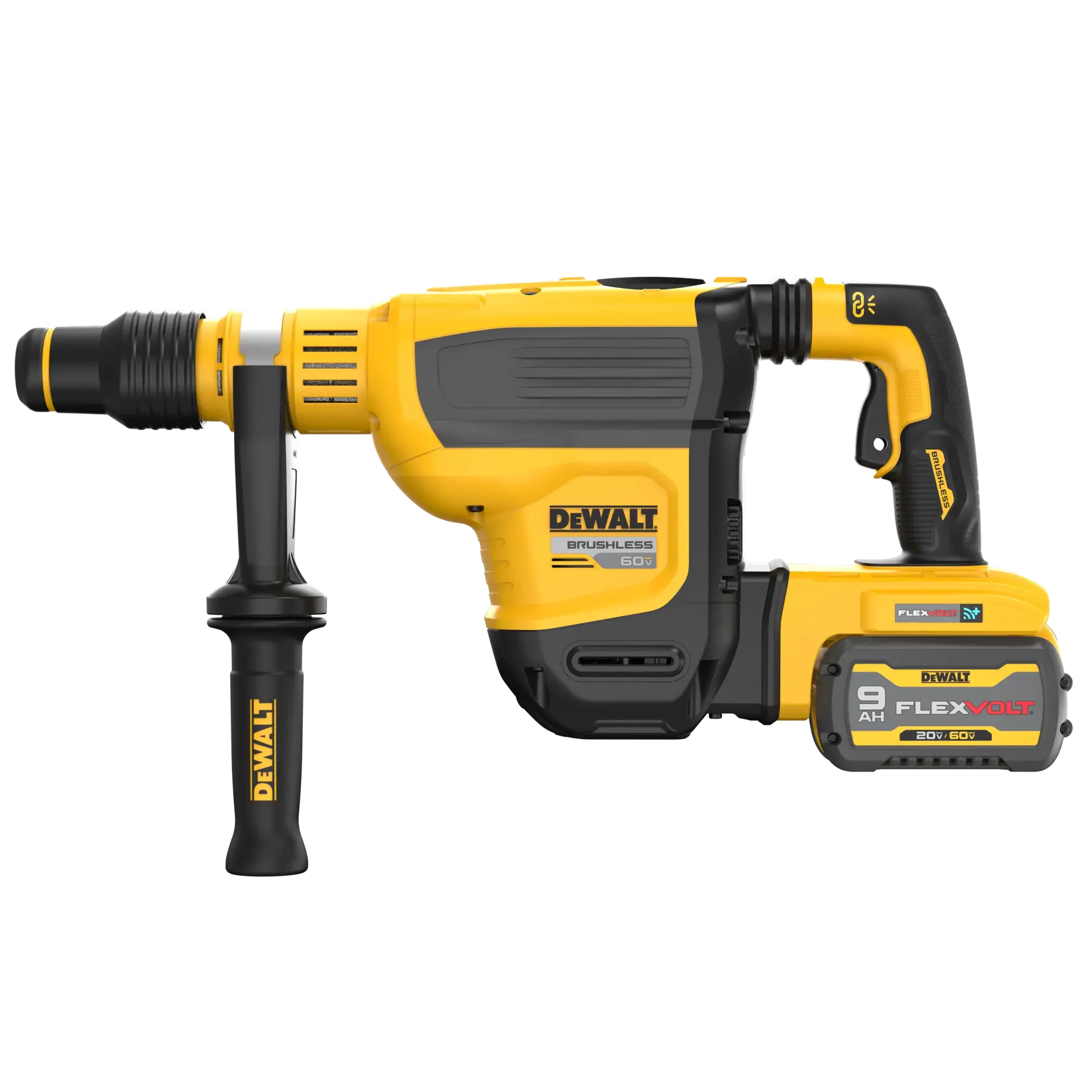 DeWalt DCH614X2 60V MAX 1-3/4-in Brushless Cordless SDS MAX Combination Rotary Hammer Kit - image 2