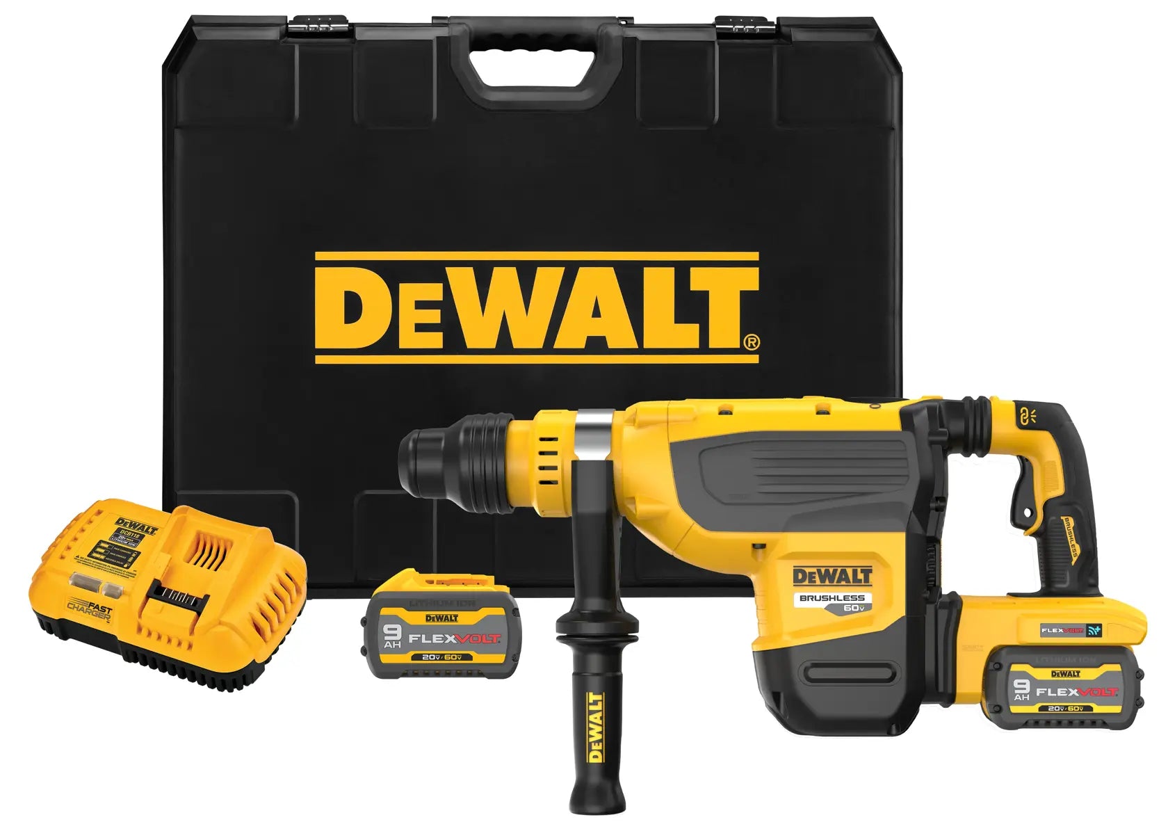 DeWalt DCH735X2 60V MAX 1-7/8-in Brushless Cordless SDS MAX Combination Rotary Hammer Kit - image 1