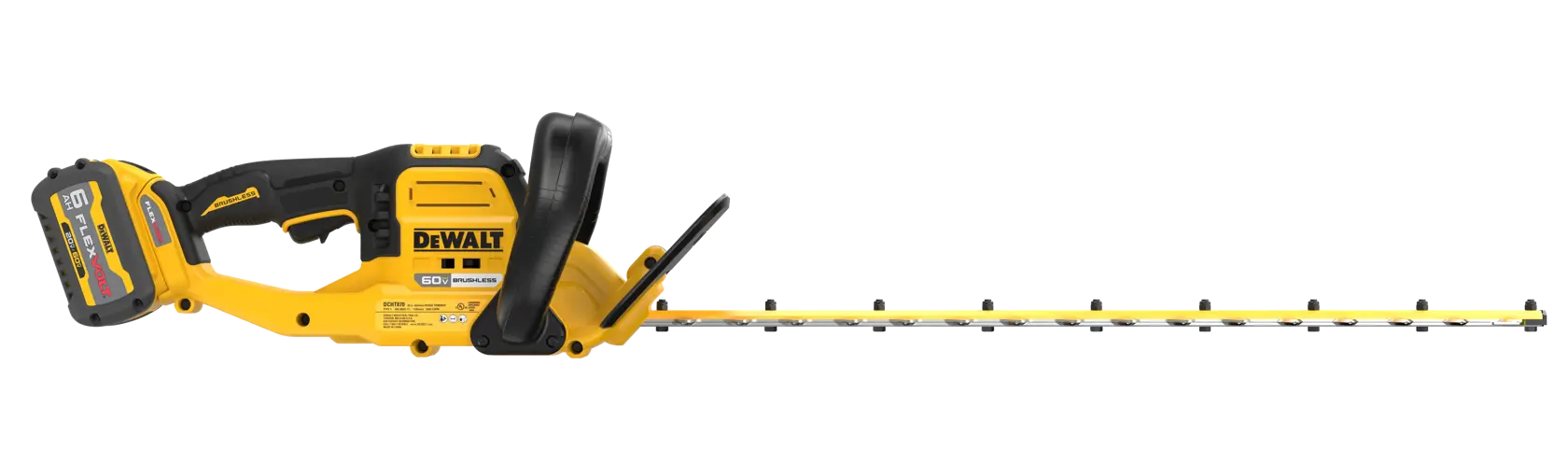 DeWalt DCHT870T1 60V MAX 26" Brushless Cordless Hedge Trimmer Kit - image 4