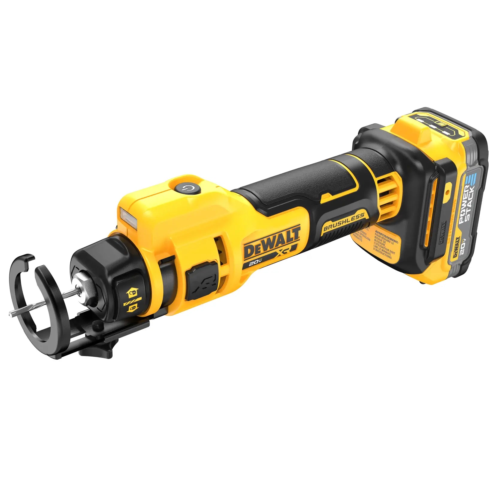DeWalt DCK265E2 20V MAX XR Brushless Drywall Screwgun & Cut-Out Tool Combo Kit (1.7Ah) - image 4