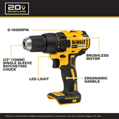 DeWalt DCK277D2 20V MAX Brushless 2-Tool Combo Kit - image 3