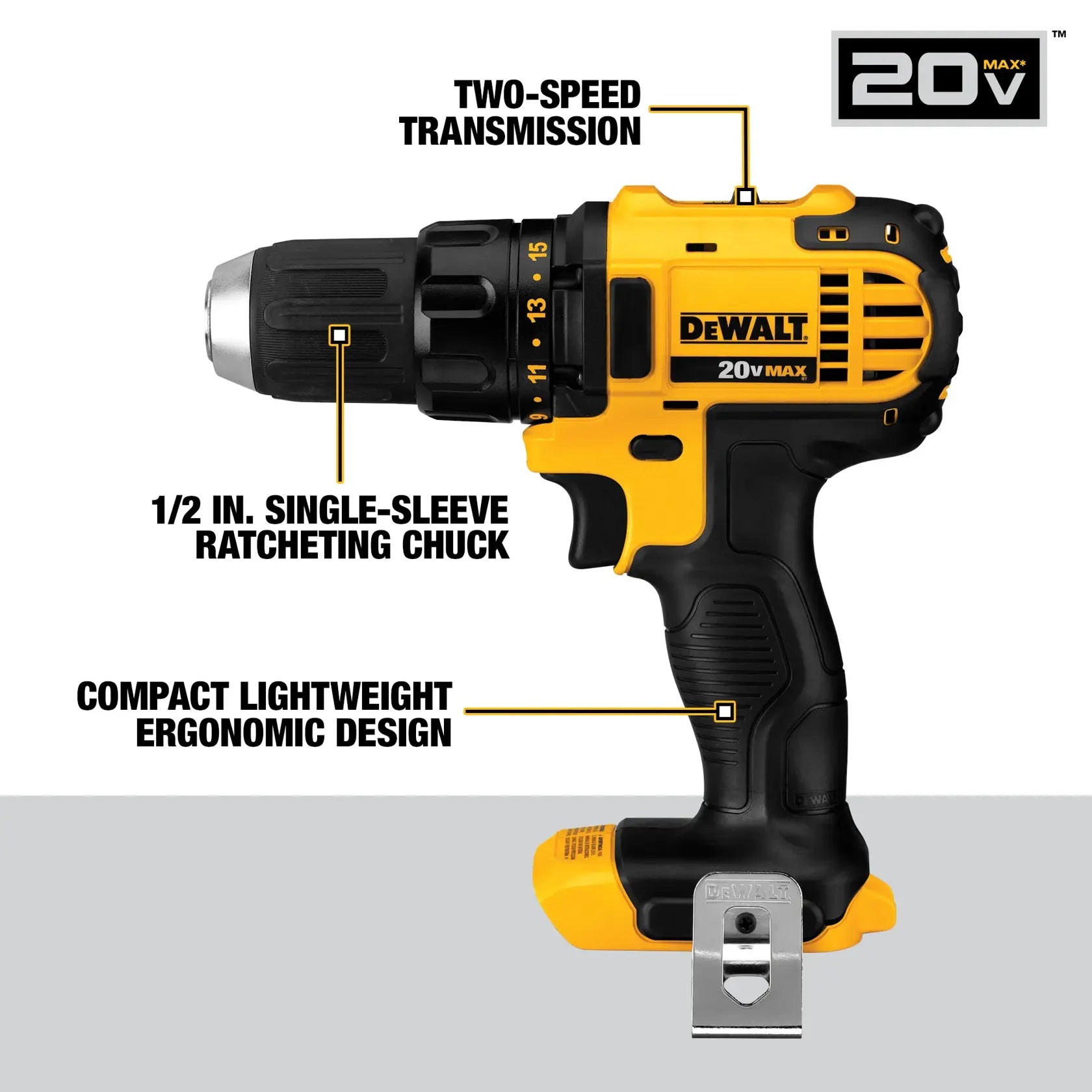 DeWalt DCK423D2 20V MAX 4-tool Combo Kit - image 3