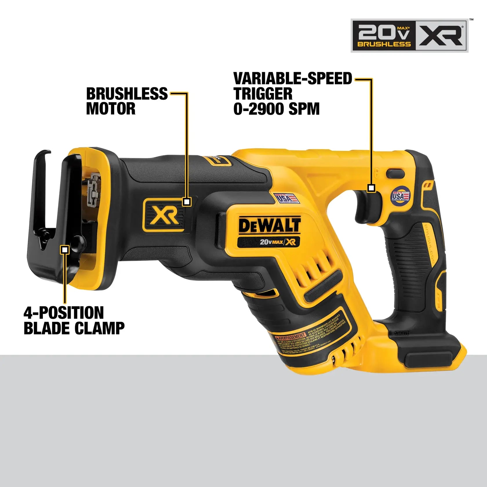 DeWalt DCK494P2 20V MAX XR Brushless Premium 4-Tool Kit (5.0Ah) - image 5