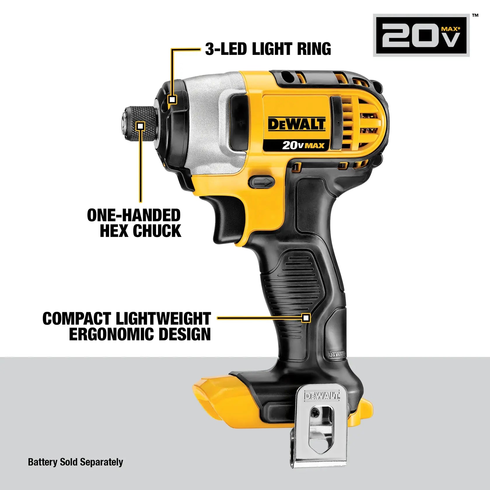 DeWalt DCK521D2 20V MAX Compact Cordless 5-tool Combo Kit - image 4