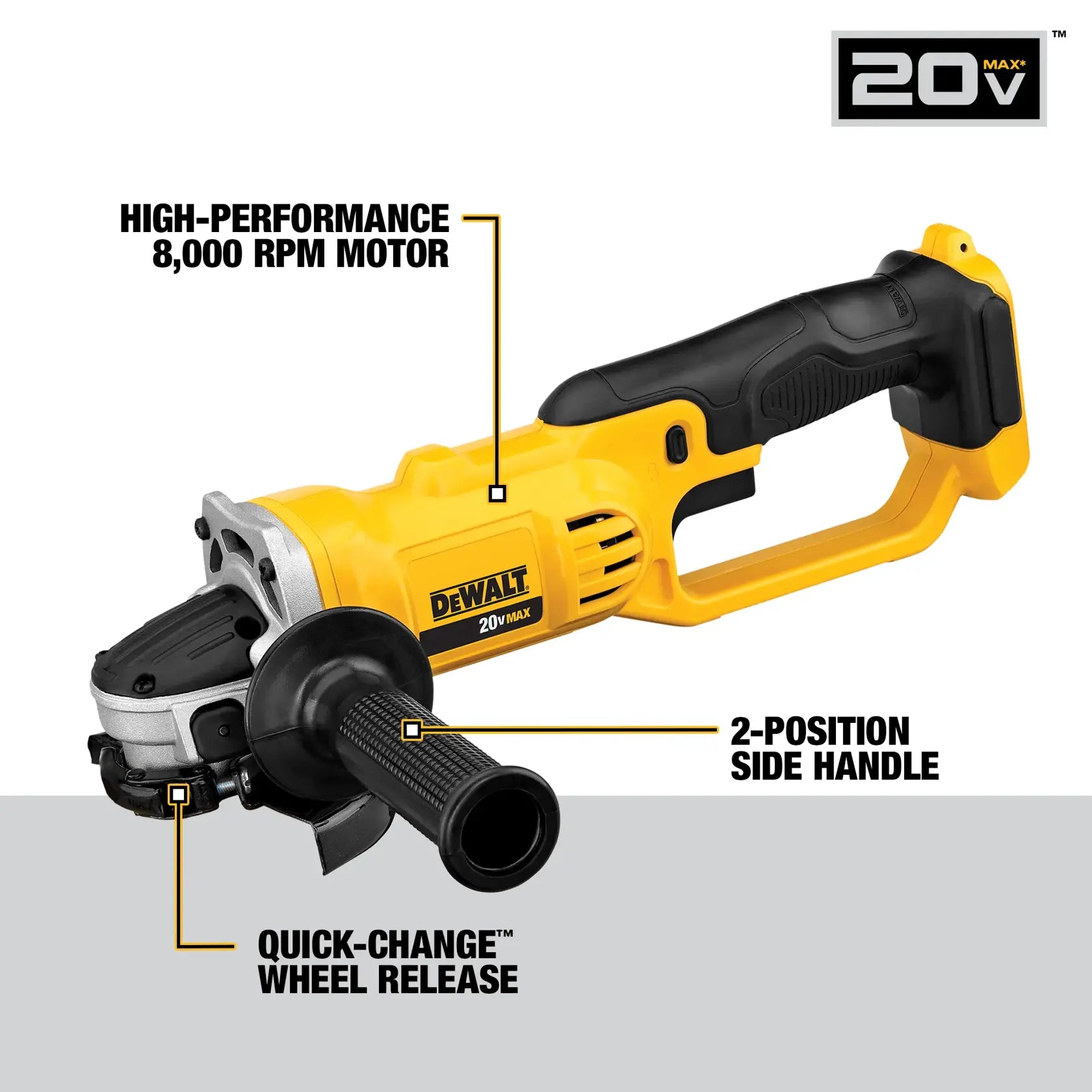 DeWalt DCK521D2 20V MAX Compact Cordless 5-tool Combo Kit - image 5