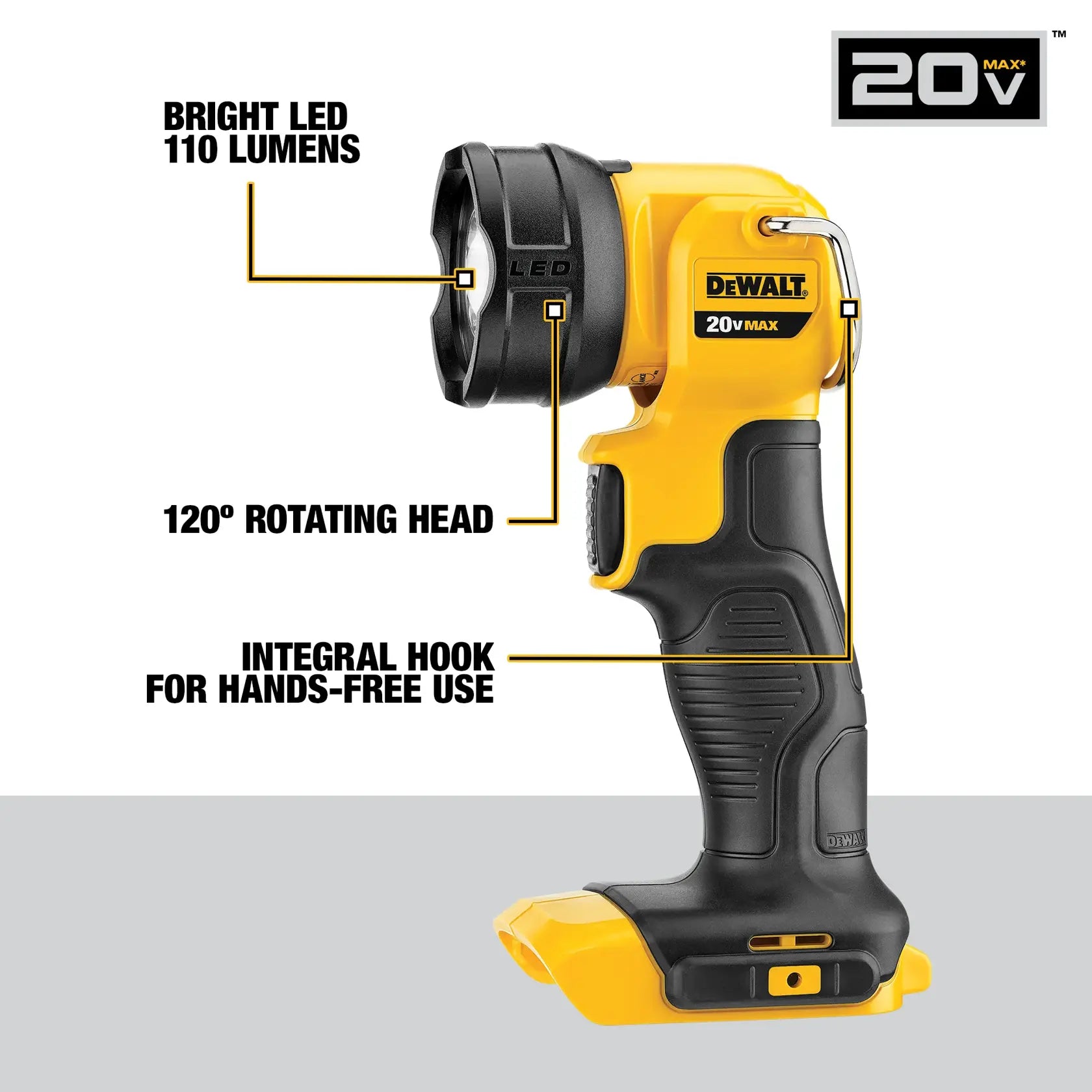 DeWalt DCK521D2 20V MAX Compact Cordless 5-tool Combo Kit - image 6
