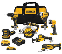 DeWalt DCK700D1P1 20V MAX XR Brushless 7-Tool Combo Kit - image 1