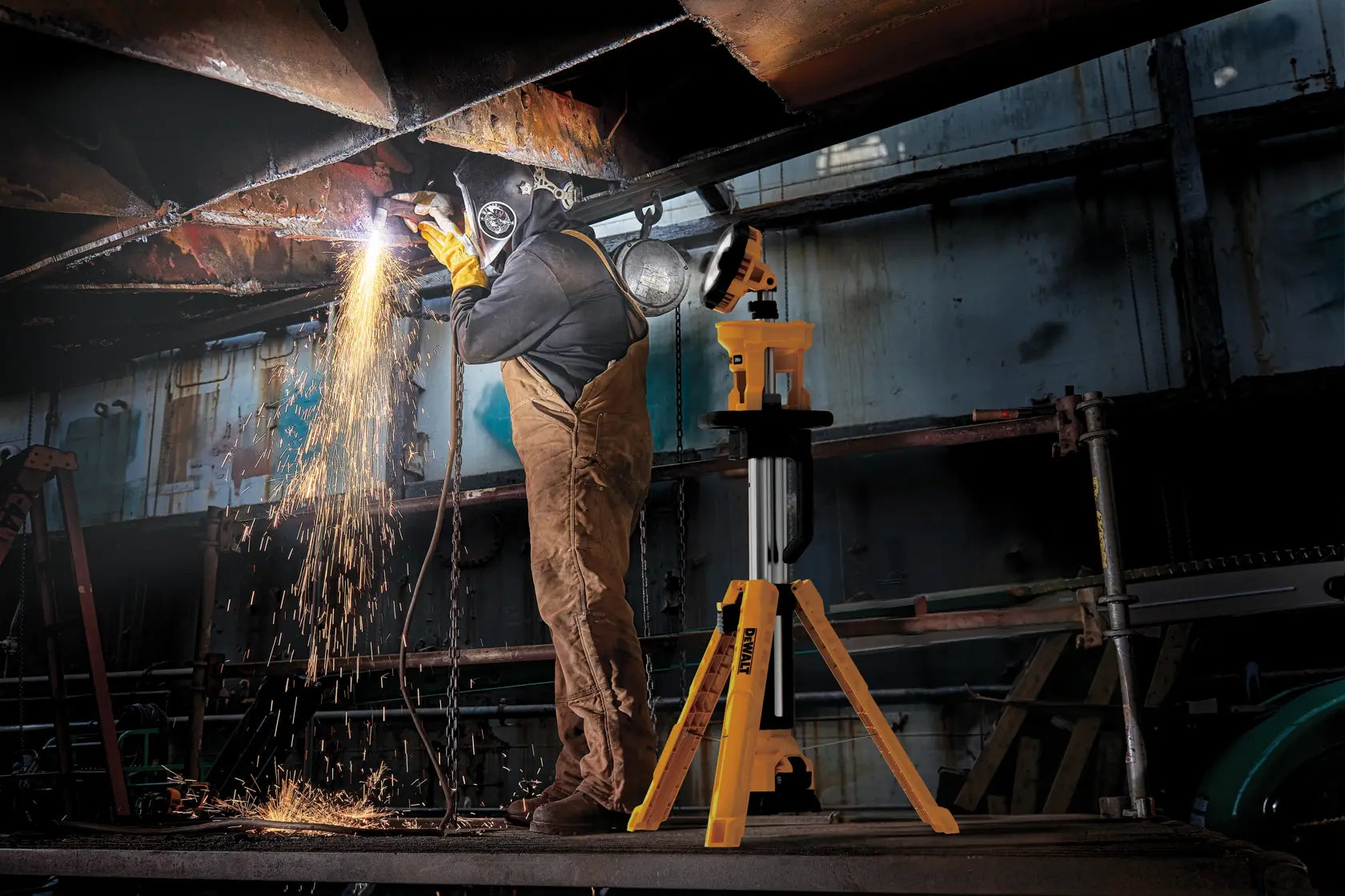 DeWalt DCL079B DEWALT 20V MAX Cordless Tripod Light (Light Only) - image 6