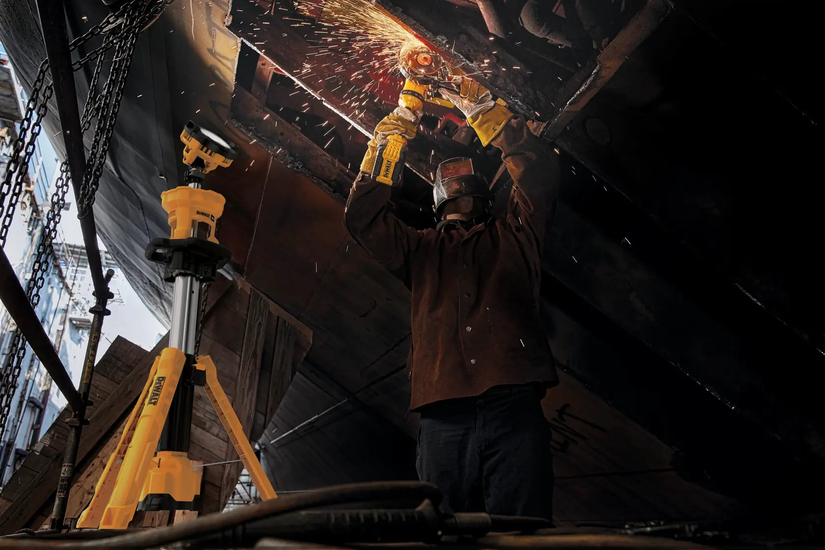DeWalt DCL079B DEWALT 20V MAX Cordless Tripod Light (Light Only) - image 9