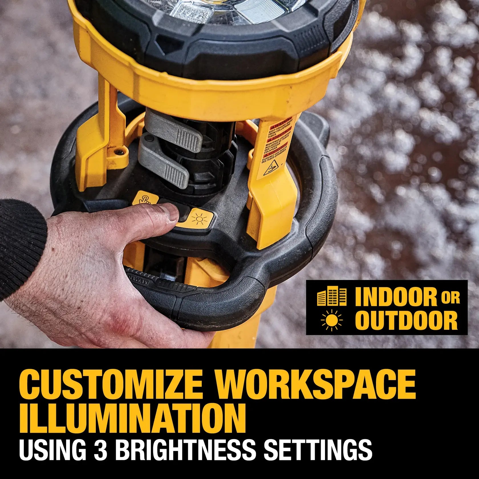 DeWalt DCL079B DEWALT 20V MAX Cordless Tripod Light (Light Only) - image 5