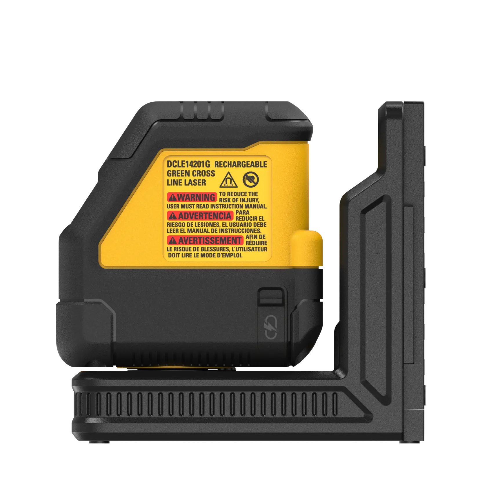 DeWalt DCLE14201G USB Rechargeable Green Cross Line Laser Kit - image 2