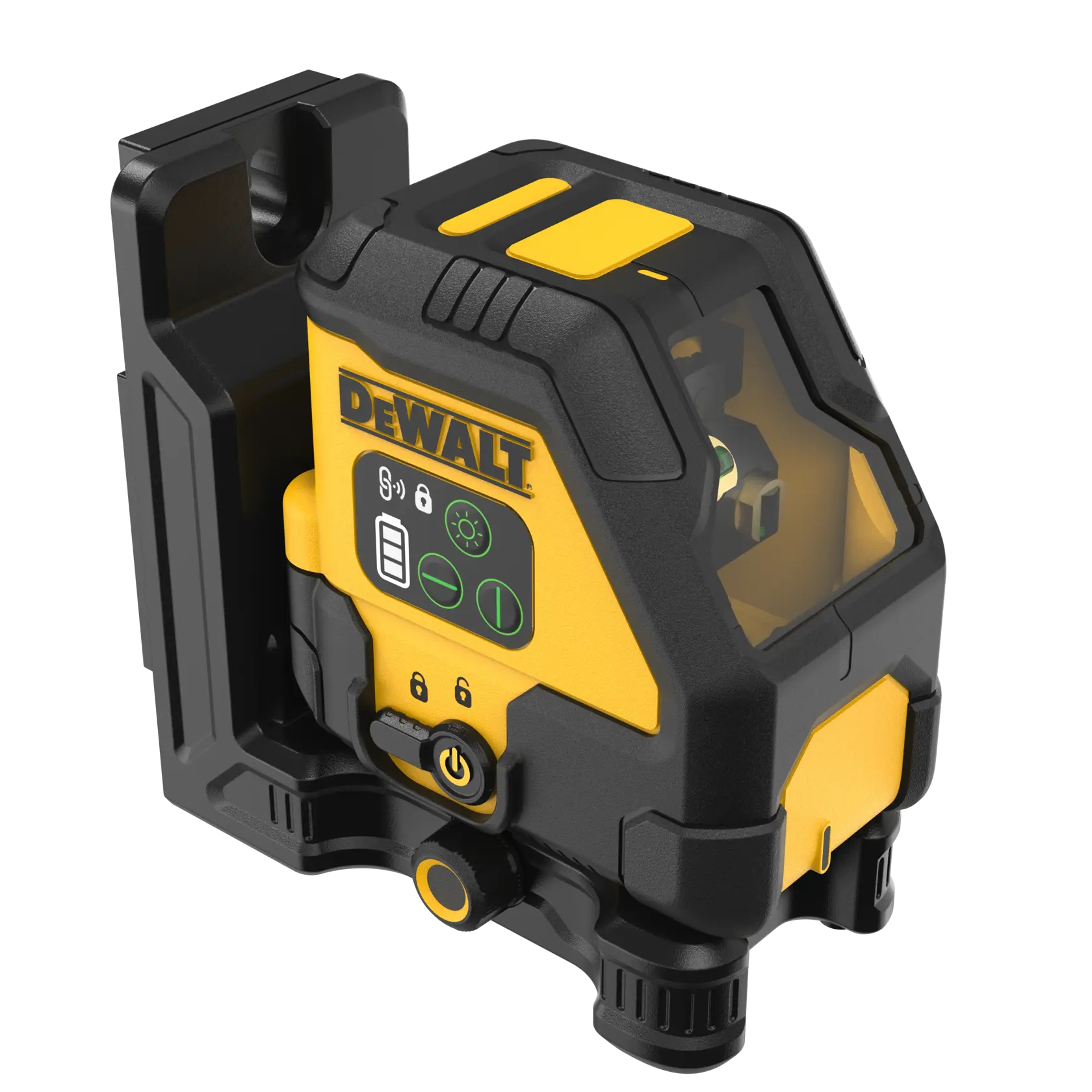 DeWalt DCLE14201G USB Rechargeable Green Cross Line Laser Kit - image 3