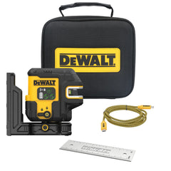 DeWalt DCLE14221GB USB Green 2-Spot & Crossline Laser Base Kit - image 1