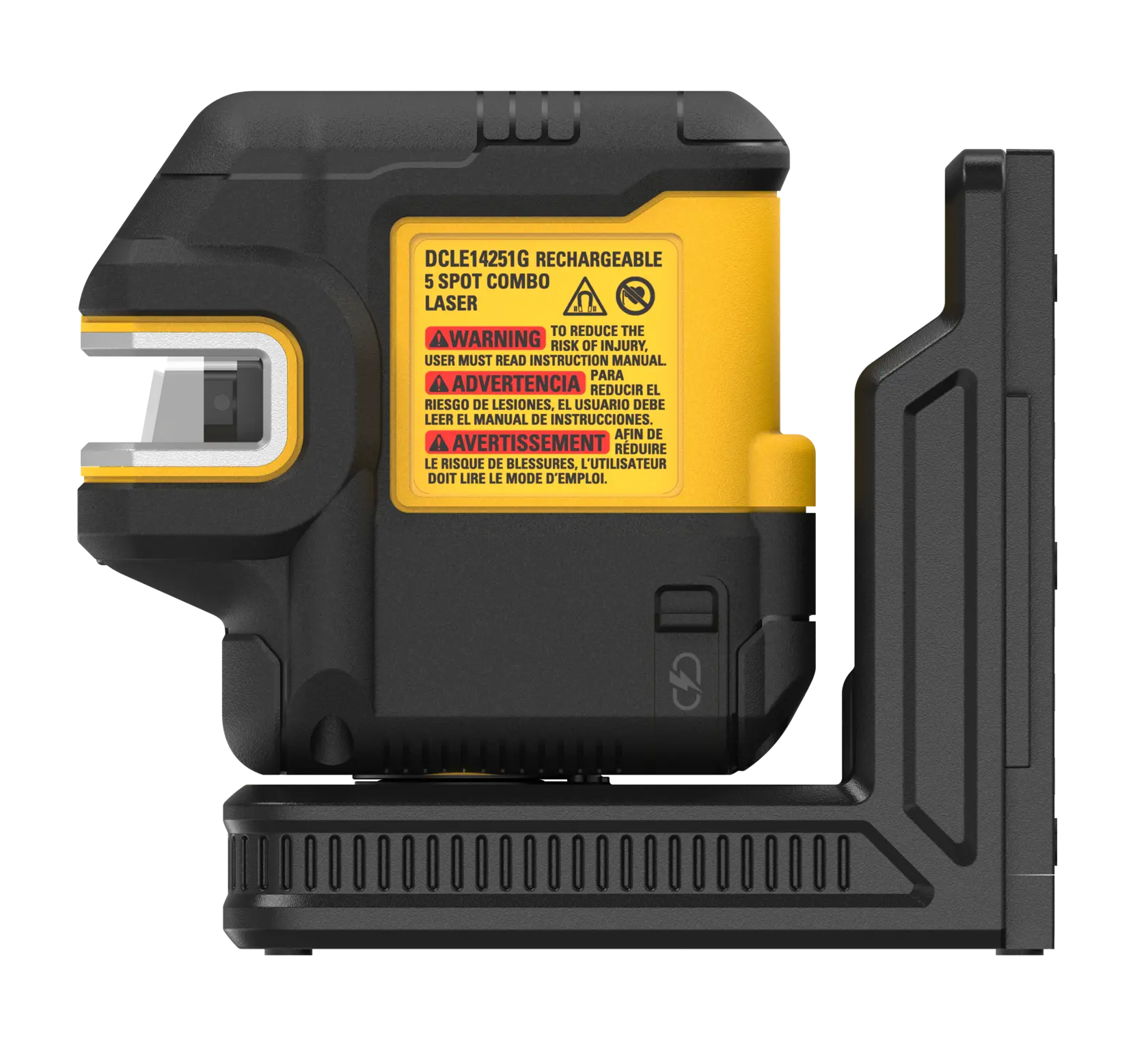 DeWalt DCLE14251G USB-Rechargeable Green 5-Spot and Crossline Laser Kit - image 2