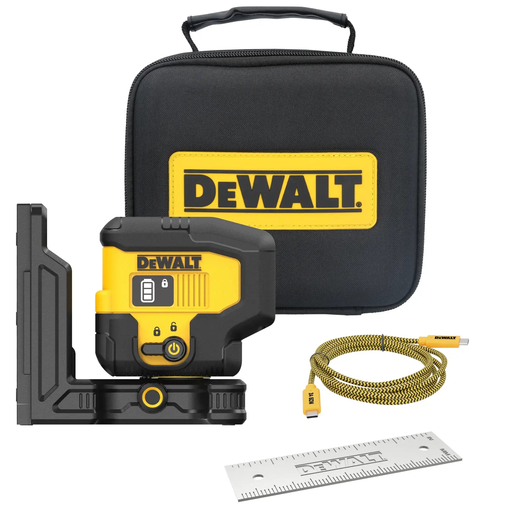 DeWalt DCLE16031GB USB Green 3-Spot Base Kit - image 1