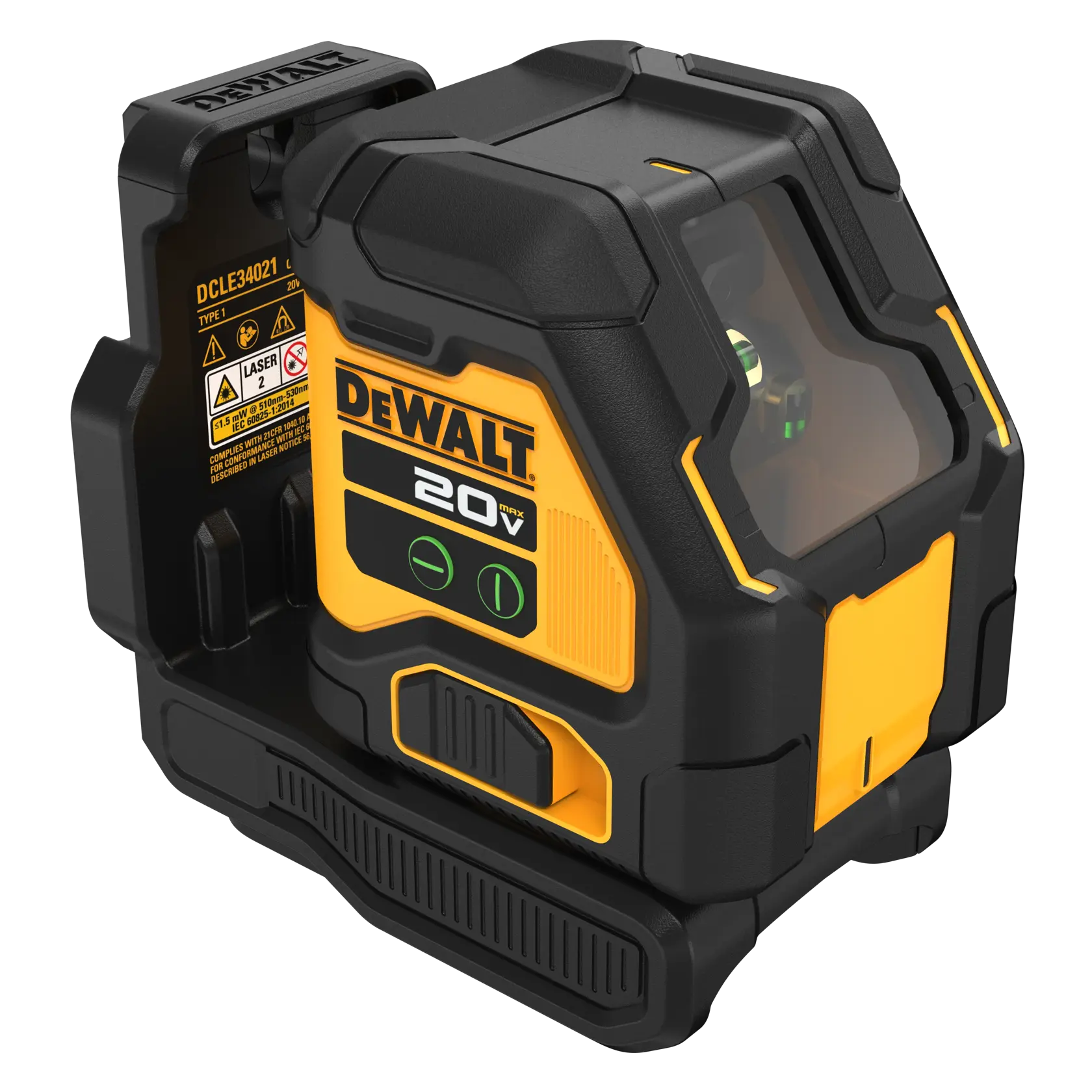 DeWalt DCLE34021B 20V MAX Green Cross Line Laser (Tool Only) - image 3