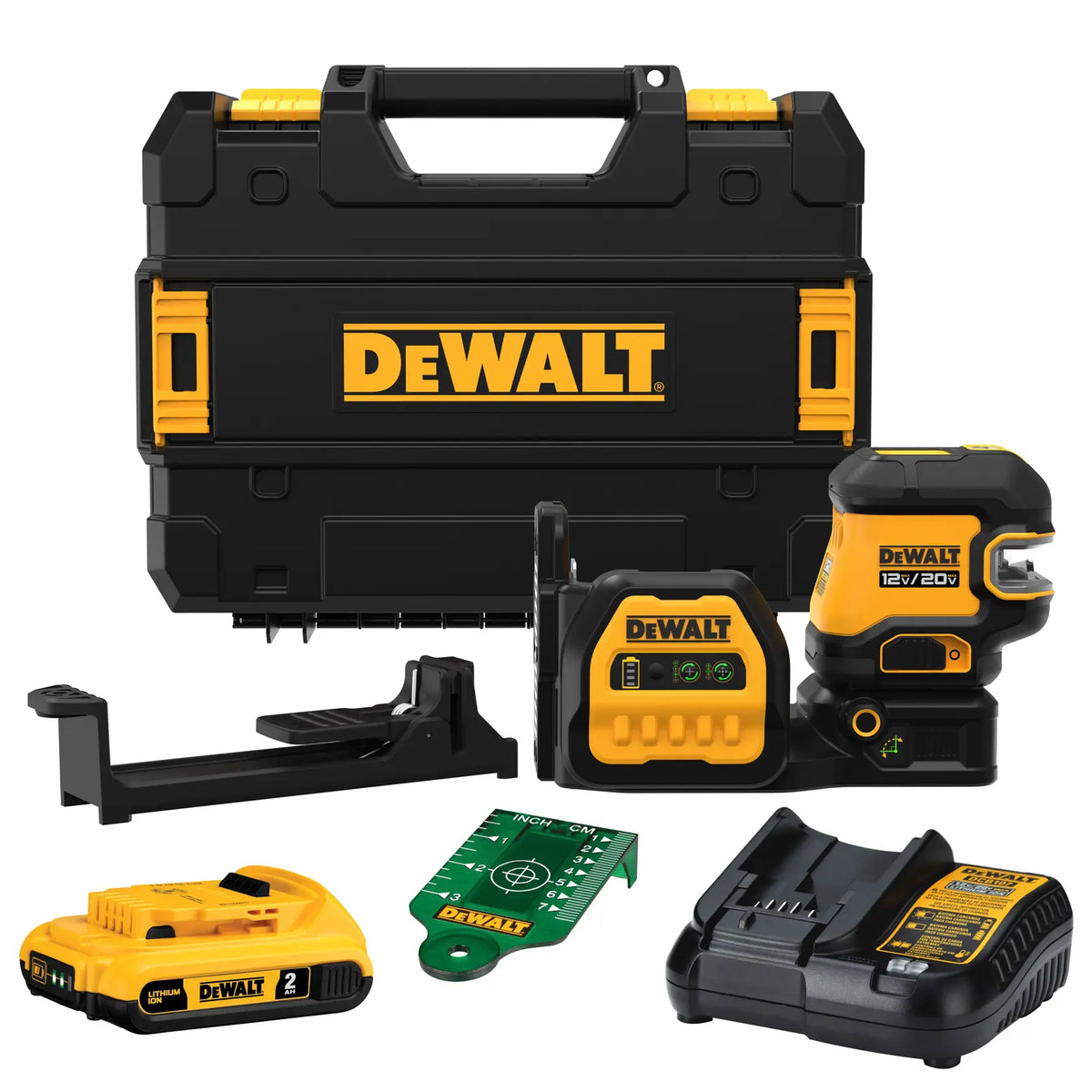 DeWalt DCLE34520G 20V MAX 5 Spot Green Line Laser - image 1