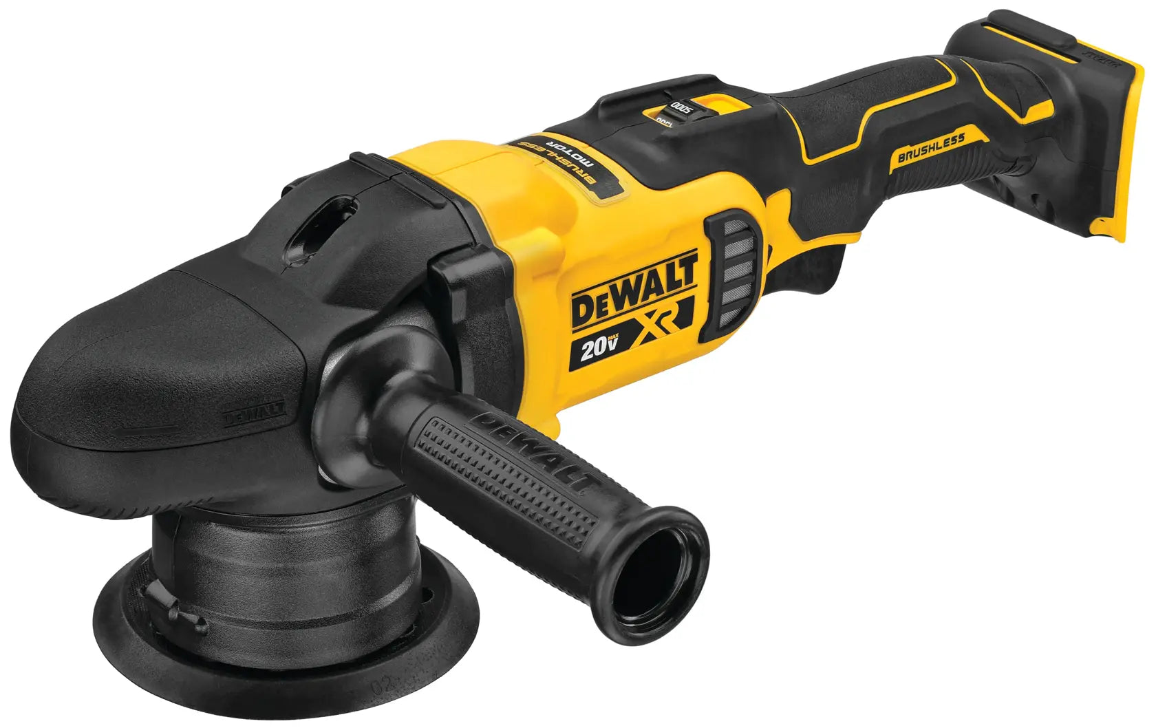 DeWalt DCM848B 20V MAX XR 5-in Cordless Variable-Speed Random Orbit Polisher (Tool Only) - image 2