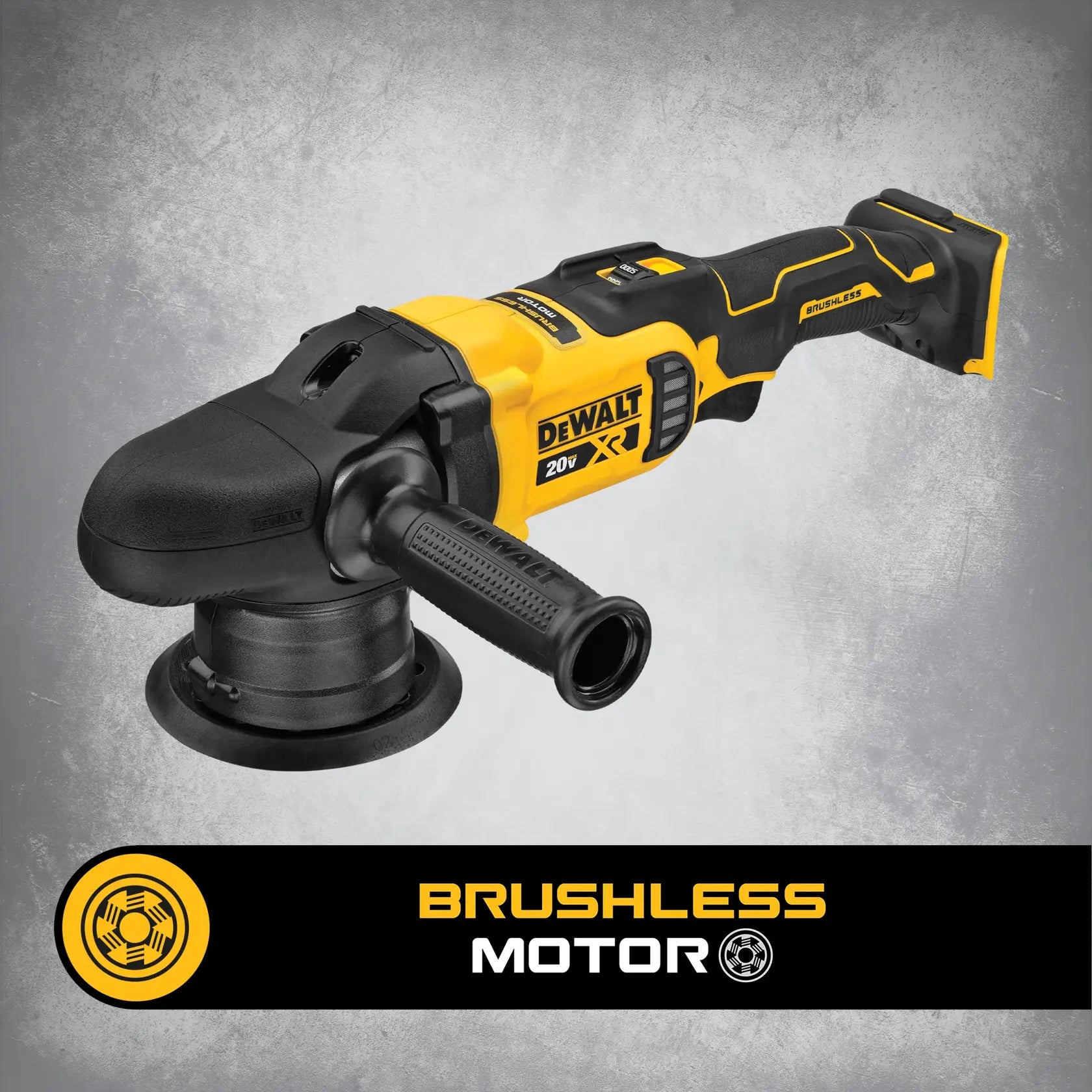 DeWalt DCM848B 20V MAX XR 5-in Cordless Variable-Speed Random Orbit Polisher (Tool Only) - image 6