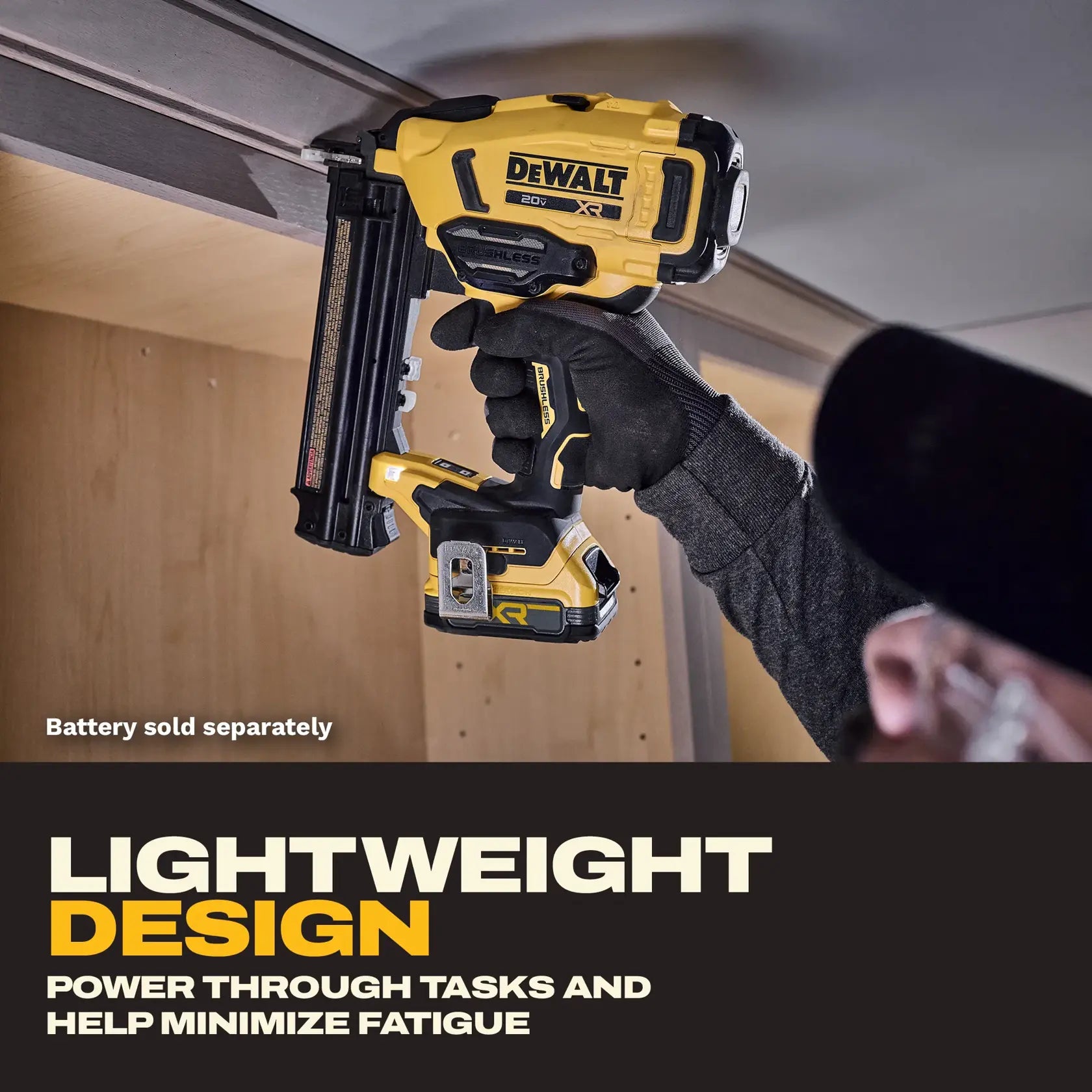 DeWalt DCN210B 20V MAX XR Cordless 18GA Brad Nailer (Tool Only) - image 6