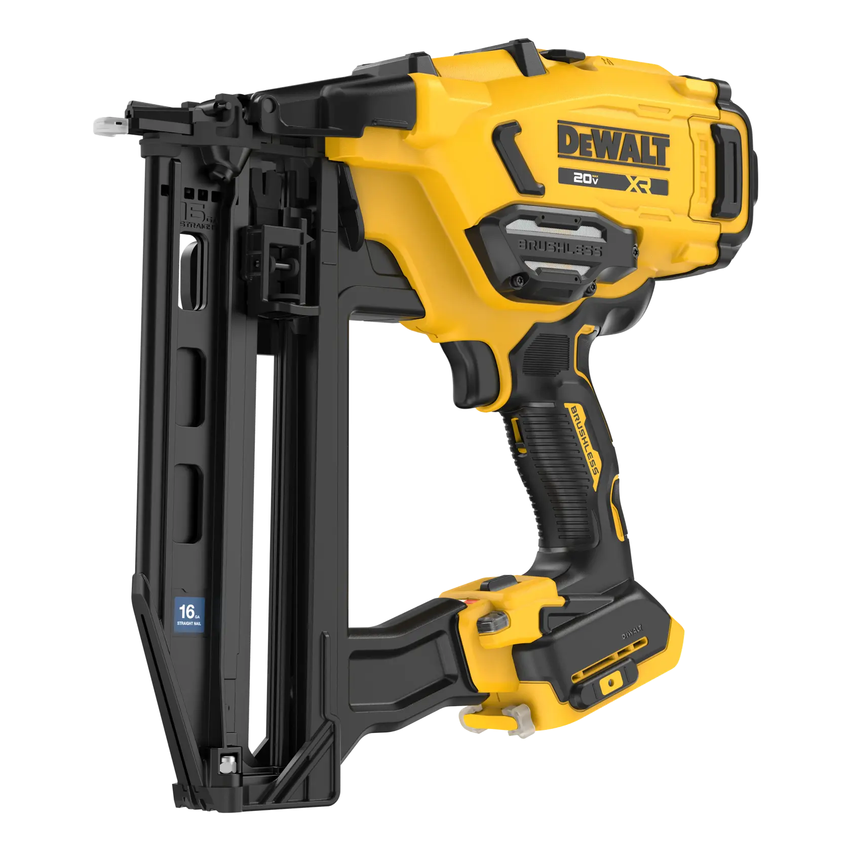 DeWalt DCN220B 20V MAX XR Cordless 16GA Straight Finish Nailer (Tool Only) - image 3