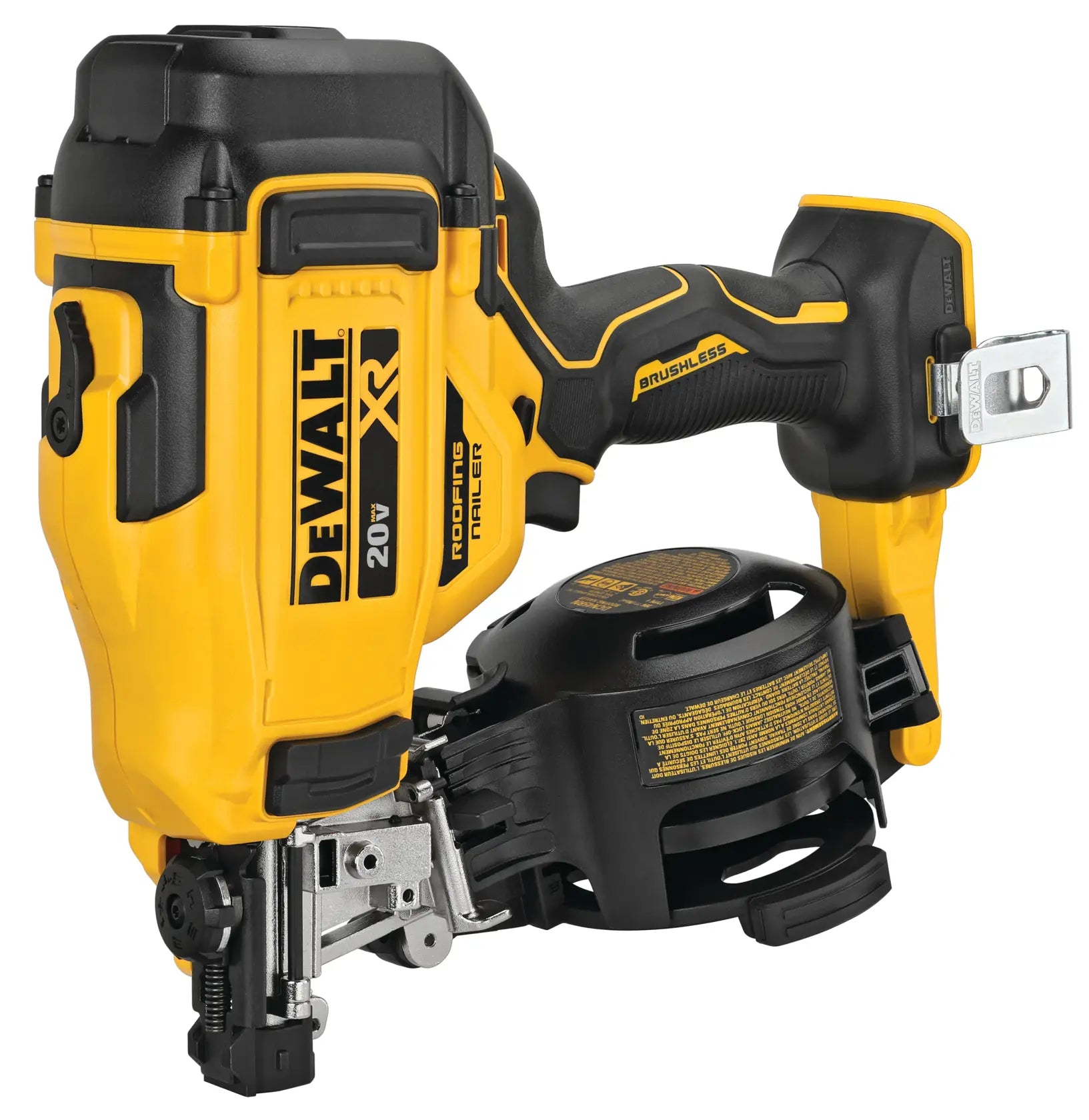 DeWalt DCN45RNB 20V MAX 15° Cordless Coil Roofing Nailer (Tool Only) - image 2