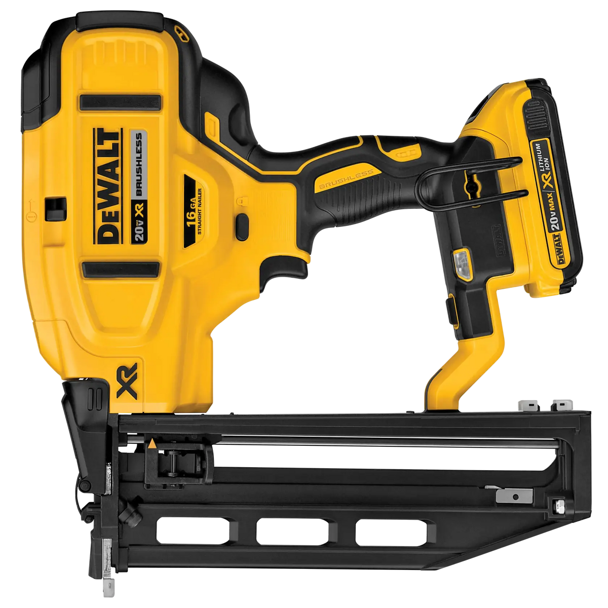 DeWalt DCN662D1 20V MAX XR 16-Gauge Straight Finish Nailer Kit - image 1