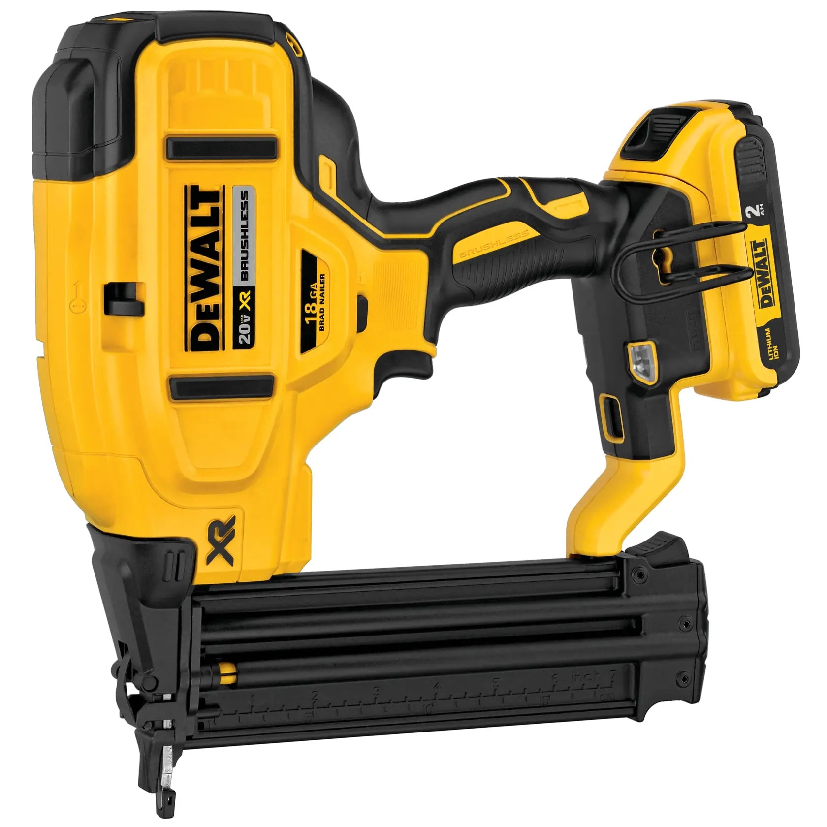 DeWalt DCN680D1 20V MAX XR 18ga Cordless Brad Nailer Kit - image 2