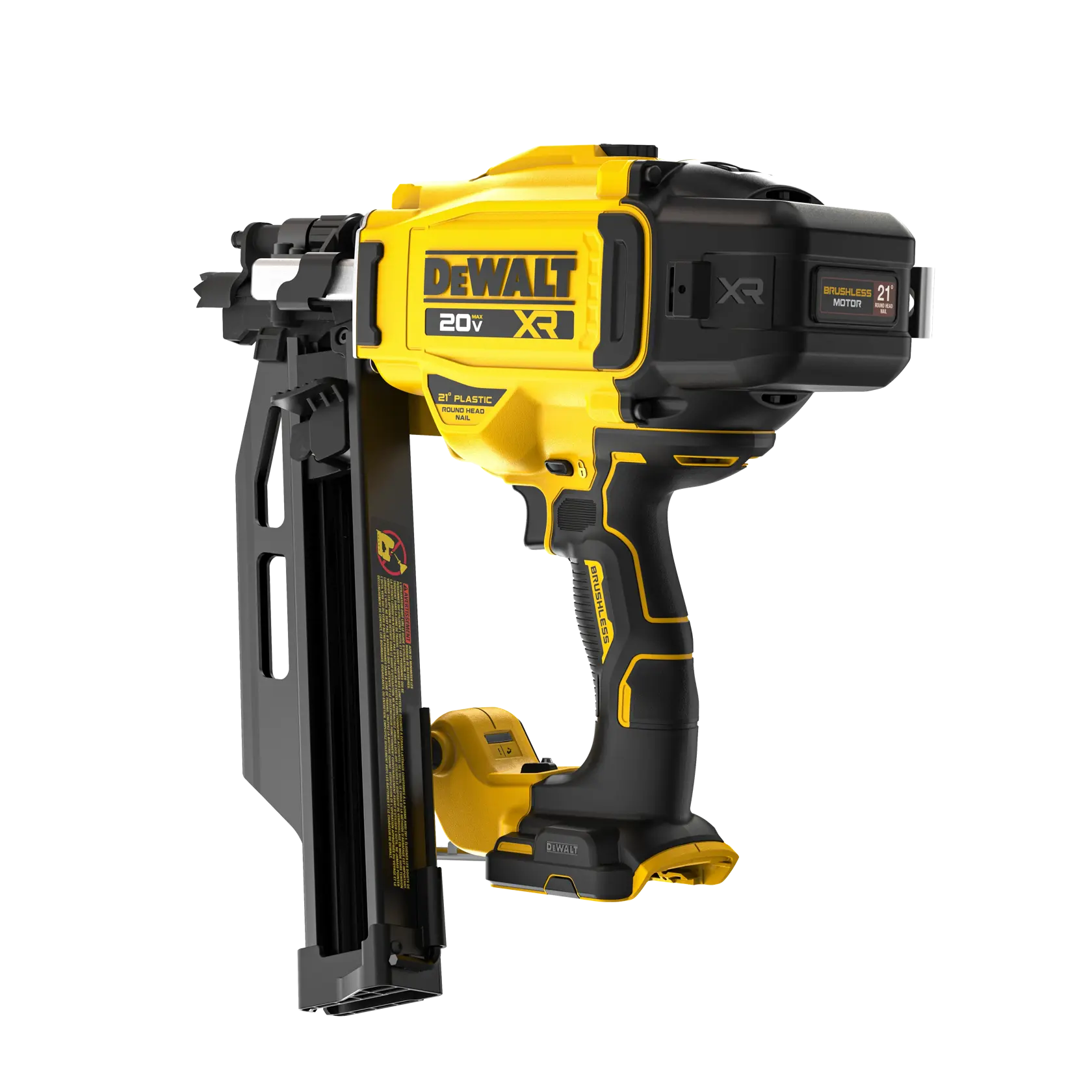 DeWalt DCN920B 20V MAX XR Brushless Cordless 21° Plastic Collated Framing Nailer (Tool Only) - image 3