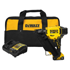 DeWalt DCN930P1 20V MAX Brushless Cordless 30° Paper Tape Framing Nailer Kit - image 1