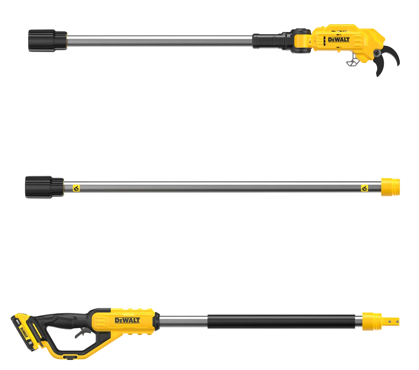 DeWalt DCPPR320D1 20V MAX 1-1/2" Cordless Pole Pruner Kit - image 6
