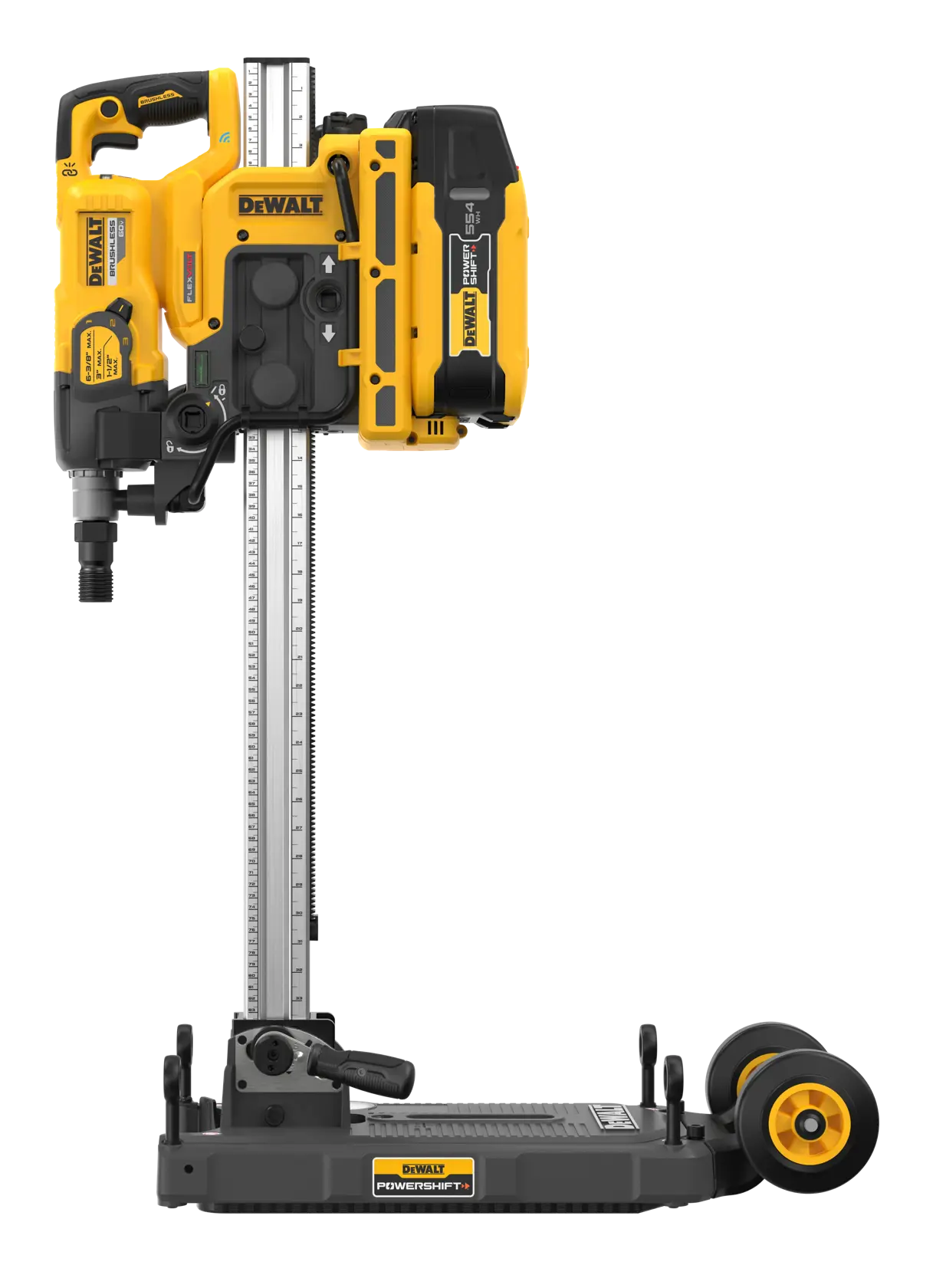 DeWalt DCPS150AG2 6-3/8 in. Core Drill Stand Kit - image 2