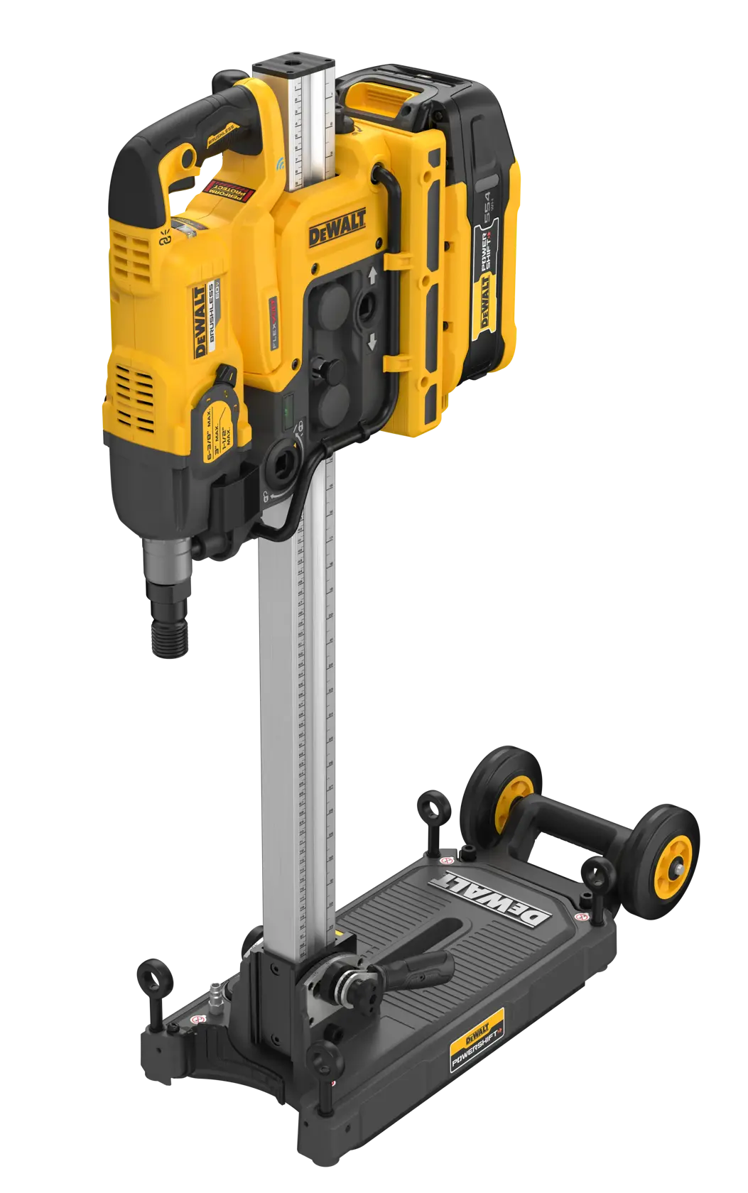 DeWalt DCPS150AG2 6-3/8 in. Core Drill Stand Kit - image 3