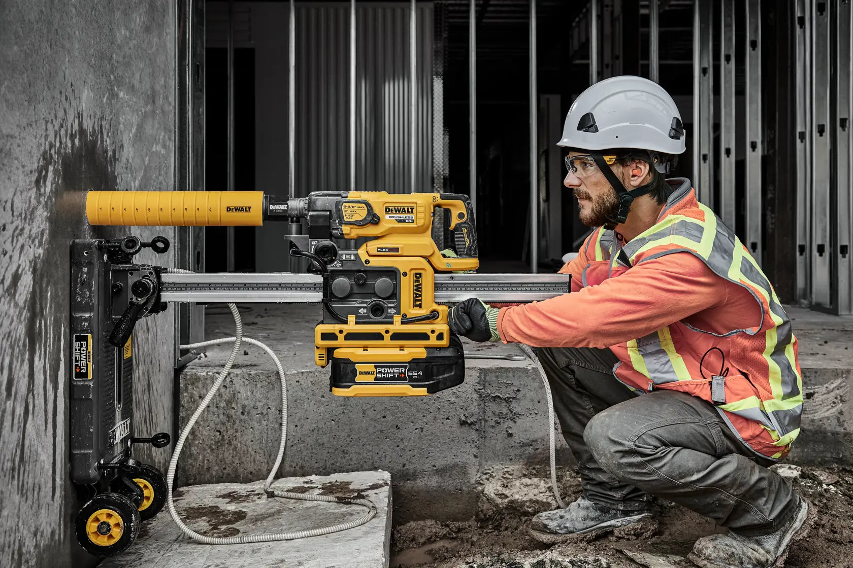 DeWalt DCPS150AG2 6-3/8 in. Core Drill Stand Kit - image 7
