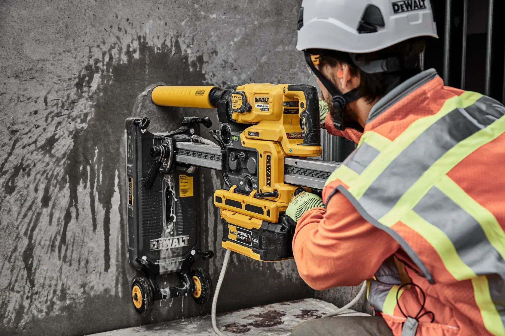 DeWalt DCPS150AG2 6-3/8 in. Core Drill Stand Kit - image 8