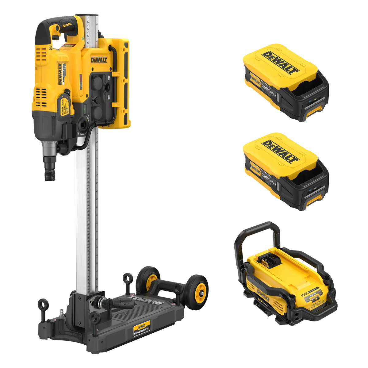 DeWalt DCPS150AG2 6-3/8 in. Core Drill Stand Kit - image 1