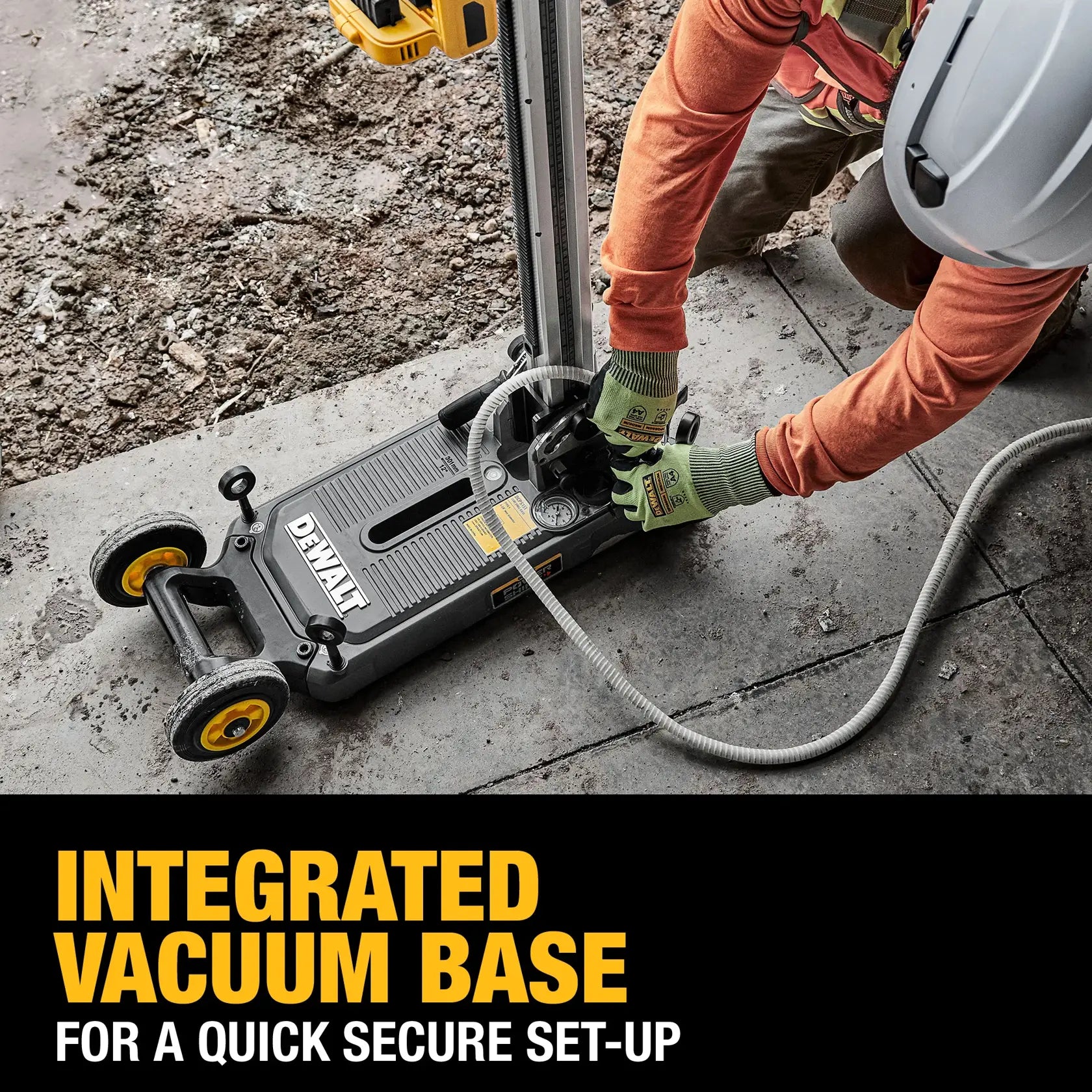 DeWalt DCPS151 POWERSHIFT 6-3/8-in. Core Drill Stand - image 6