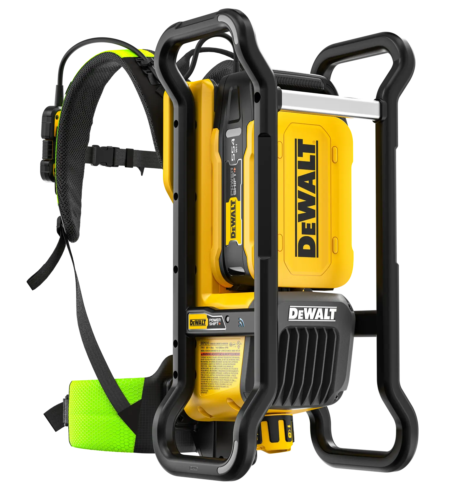 DeWalt DCPS310AG2 Backpack Vibrator Kit - image 2