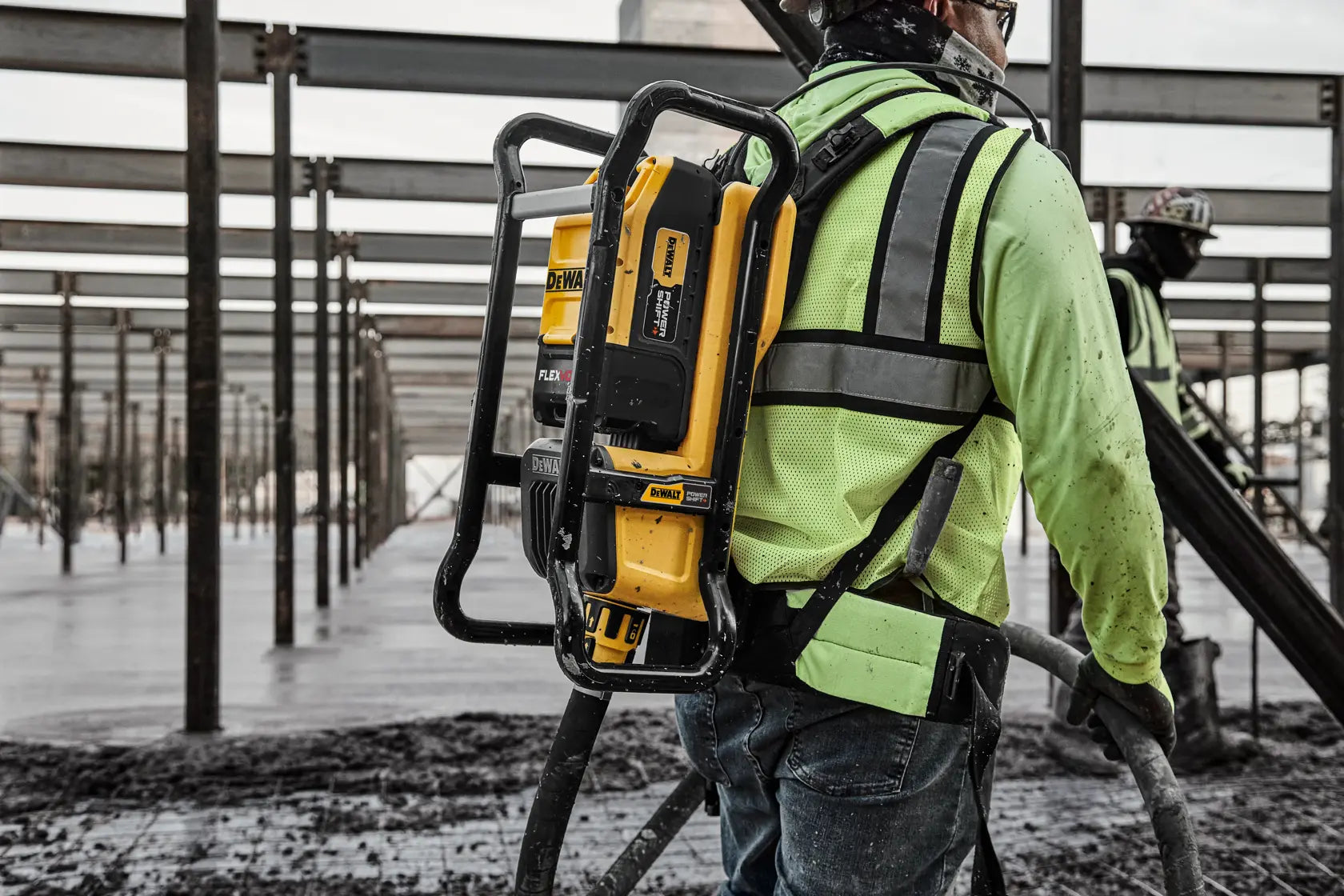 DeWalt DCPS310AG2 Backpack Vibrator Kit - image 9
