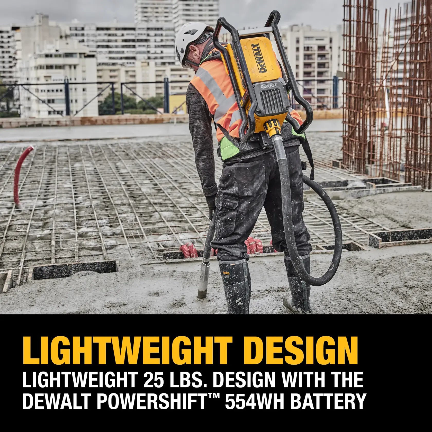 DeWalt DCPS310AG2 Backpack Vibrator Kit - image 6