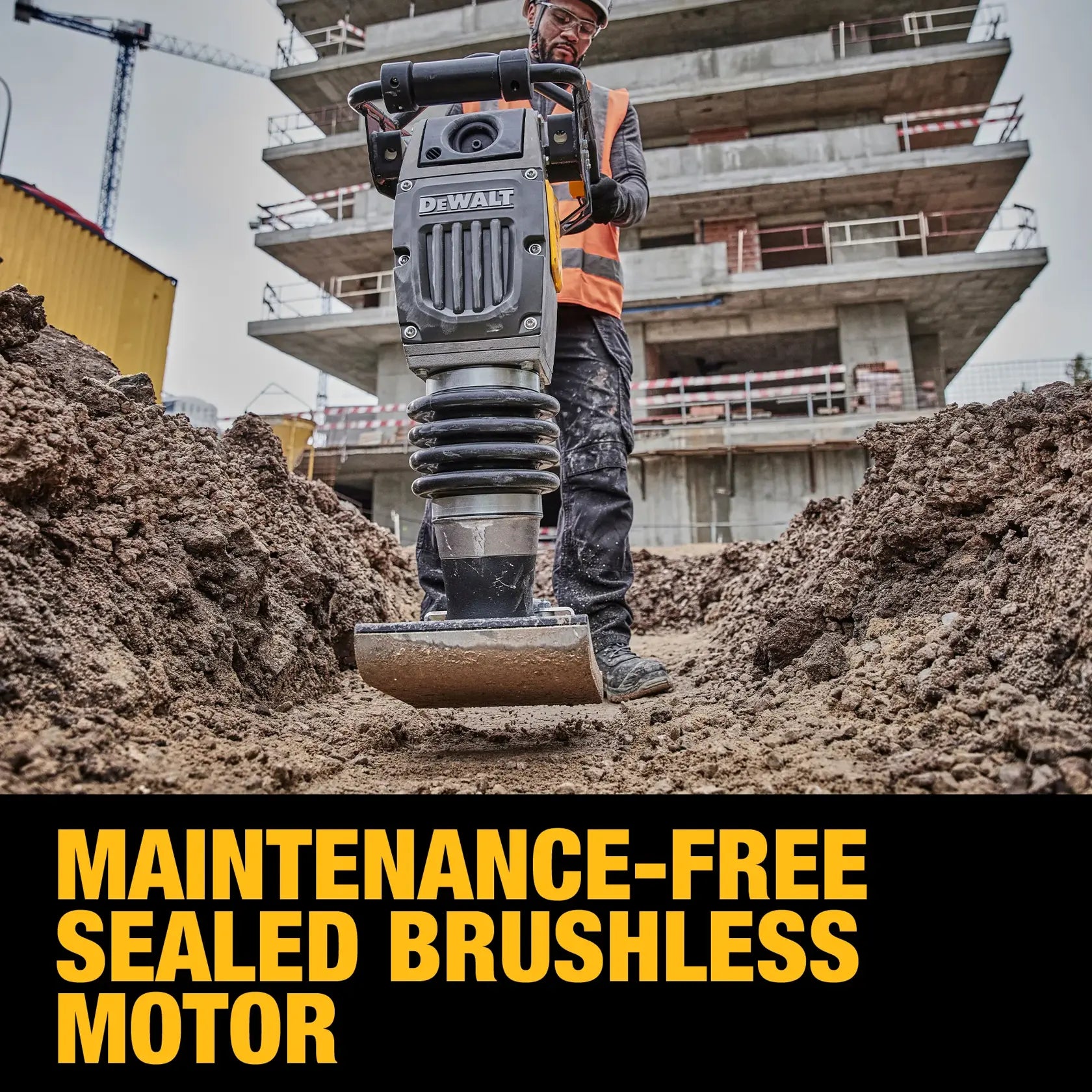 DeWalt DCPS660AG2 60Kg Class Rammer Kit - image 6