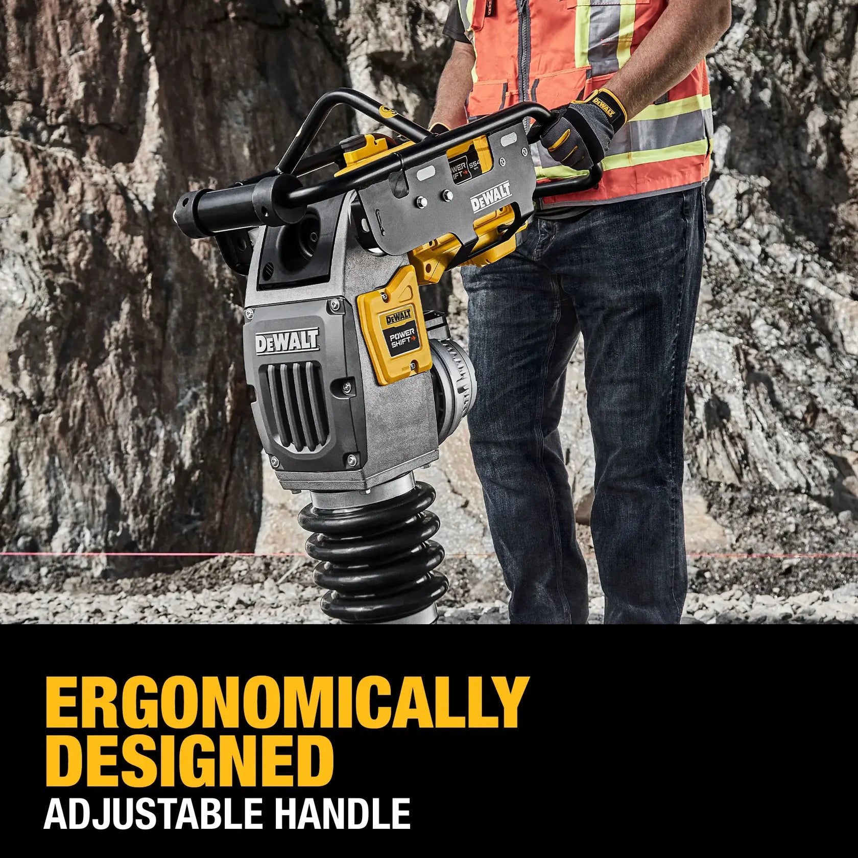 DeWalt DCPS660AG2 60Kg Class Rammer Kit - image 7