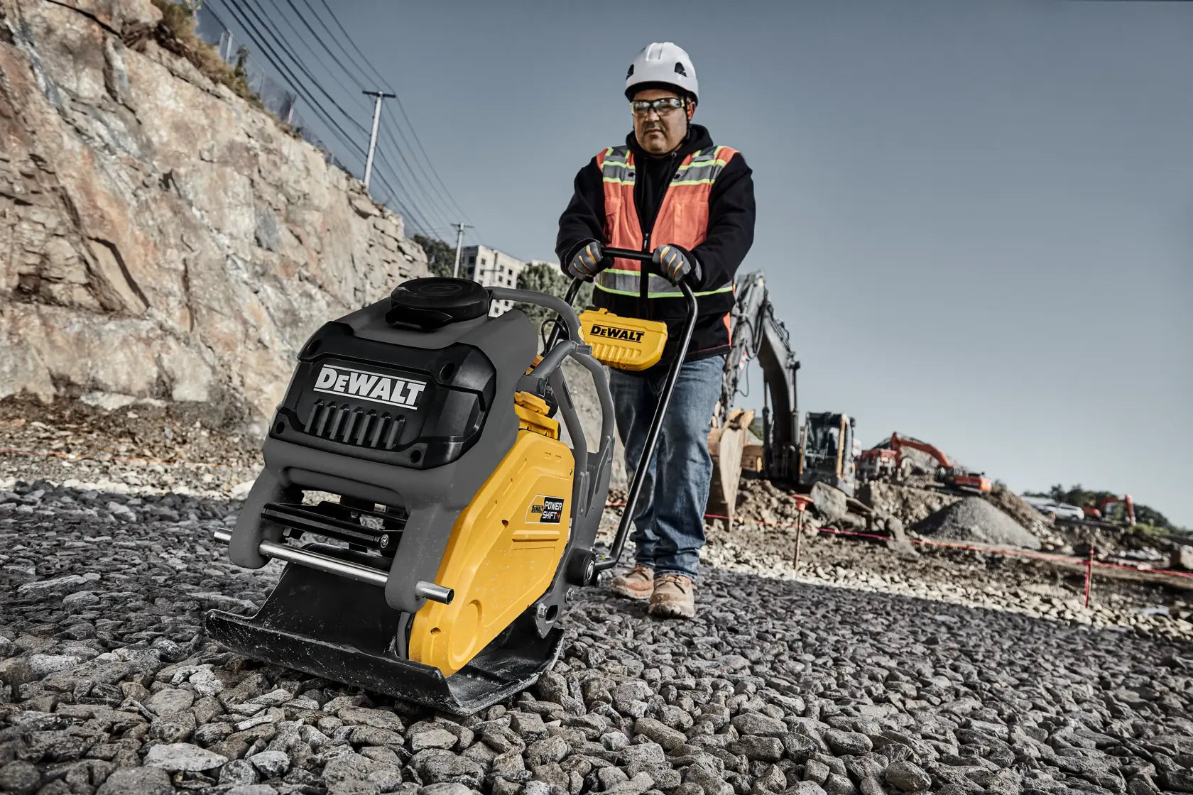 DeWalt DCPS7154AG2 Forward Plate Compactor Kit - image 9