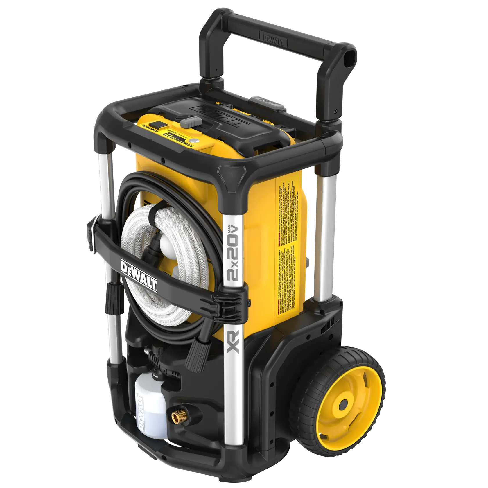 DeWalt DCPW1600Y2 2X20V MAX 1600 MAX PSI 1.2 GPM Brushless Cordless Pressure Washer Kit - image 3